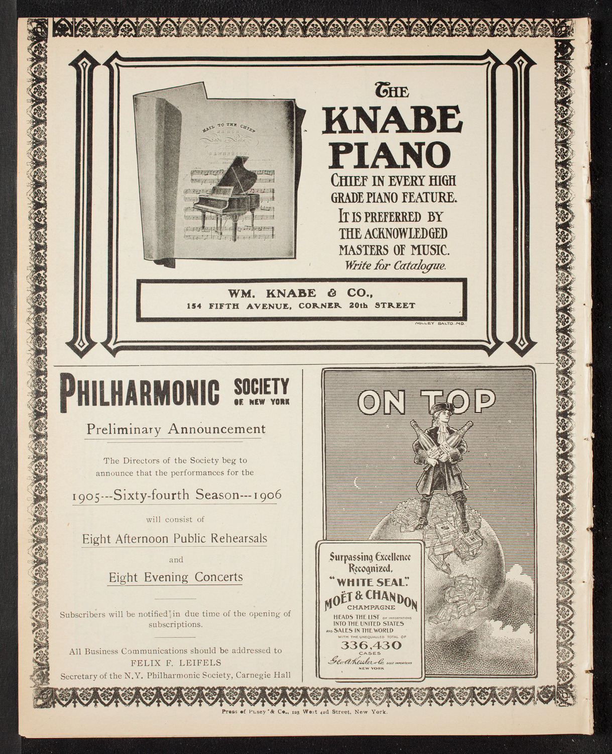 Grand Army of the Republic Memorial Day Exercises, May 30, 1905, program page 12