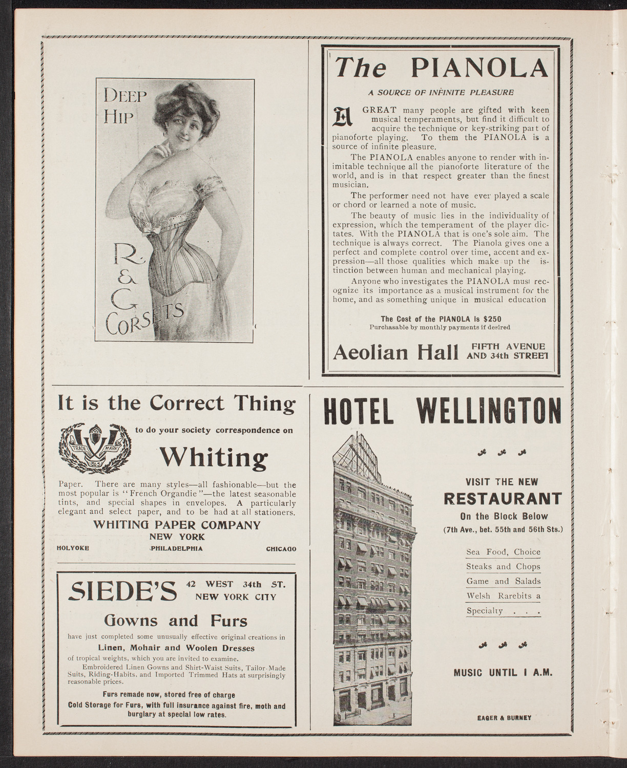 Meeting: Kischineff Massacre, May 27, 1903, program page 6