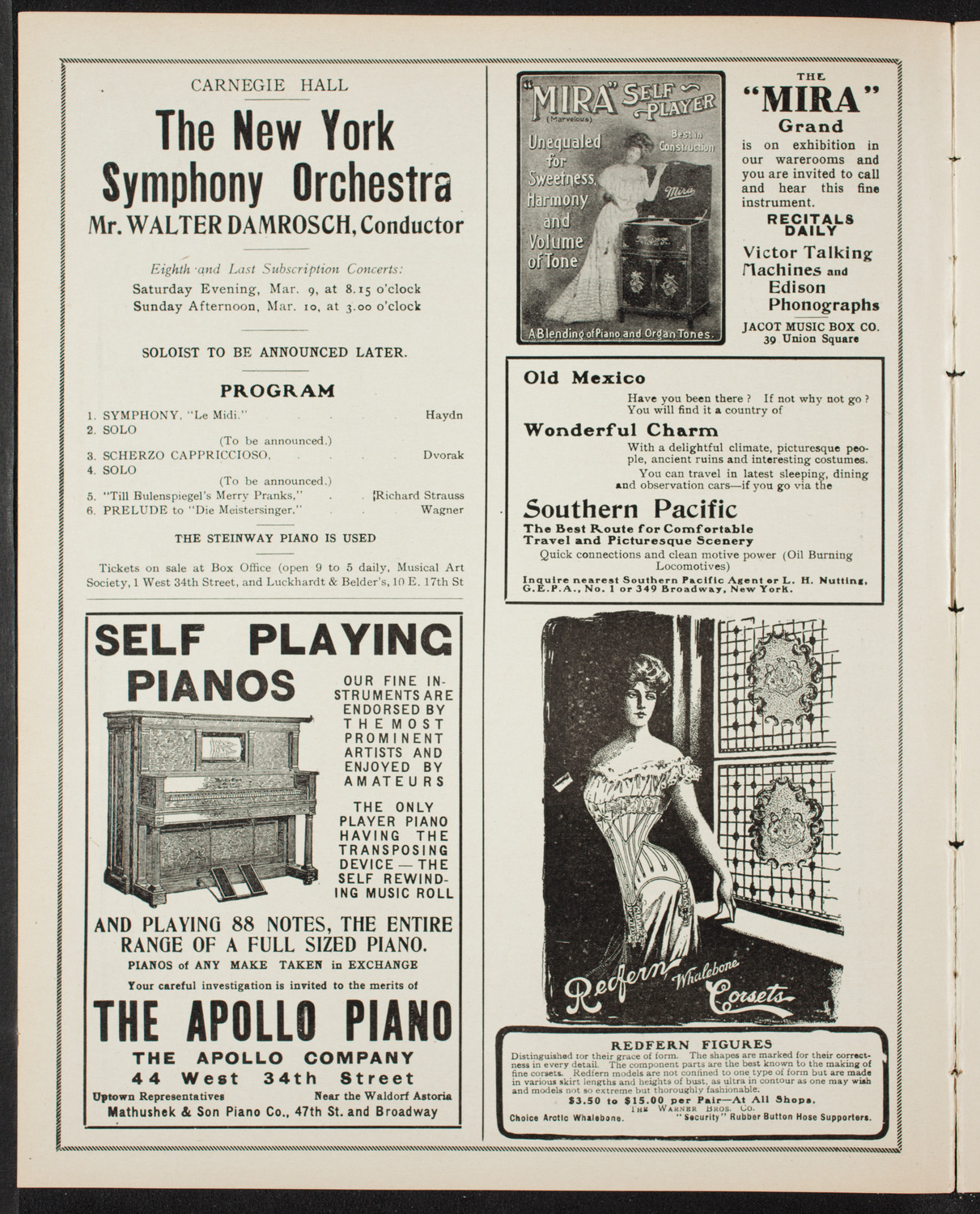 Elmendorf Lecture: Ireland, February 10, 1907, program page 2
