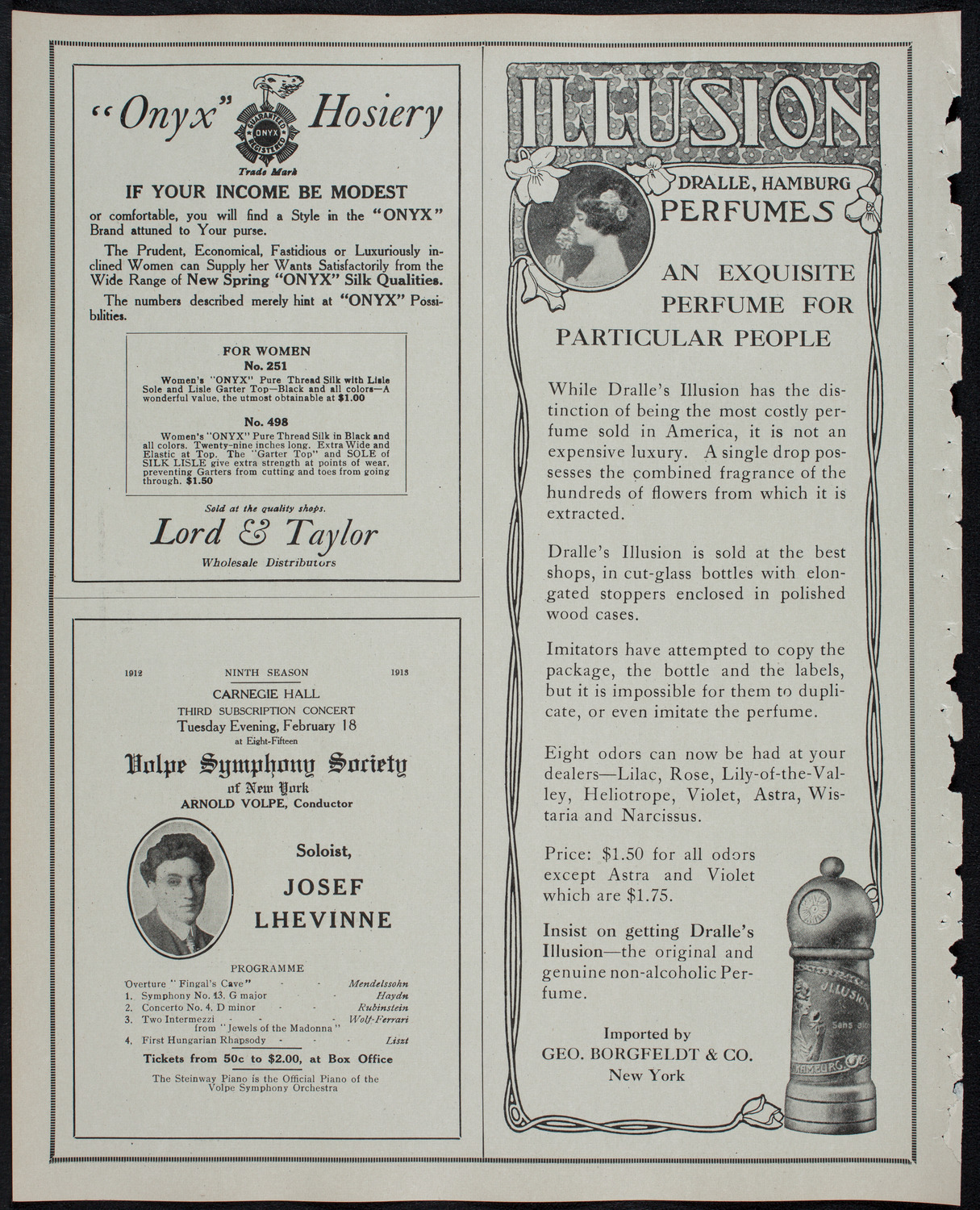 Burton Holmes Travelogue: Panama, February 16, 1913, program page 8