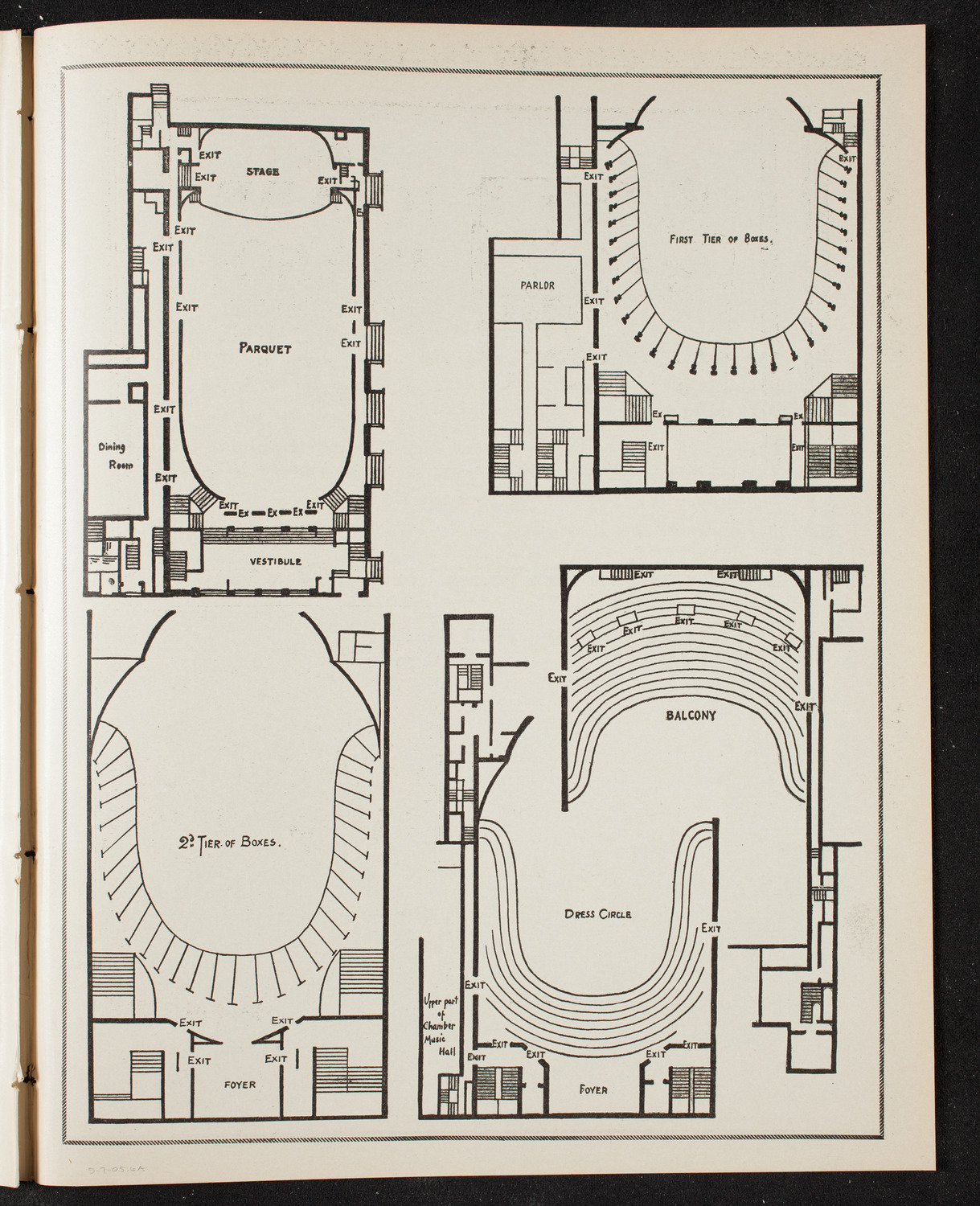 YMCA: Jubilee Mass Meeting, May 7, 1905, program page 11