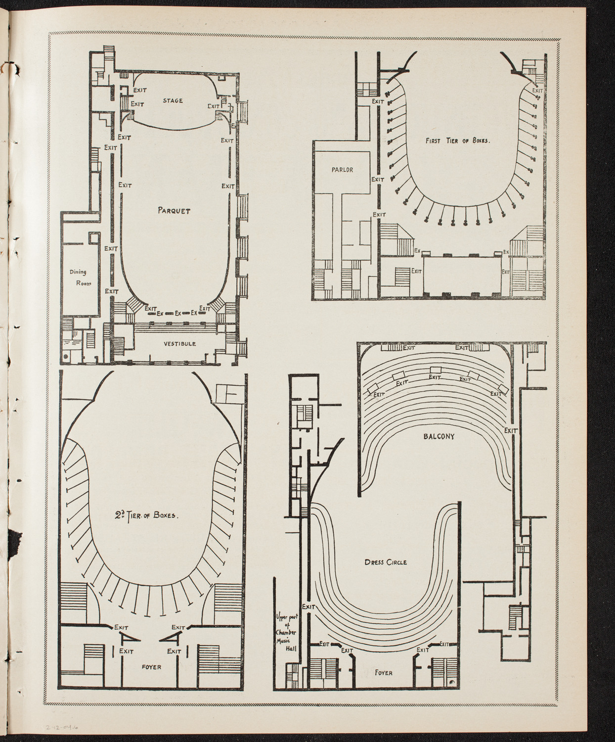 New York Philharmonic, February 12, 1904, program page 11