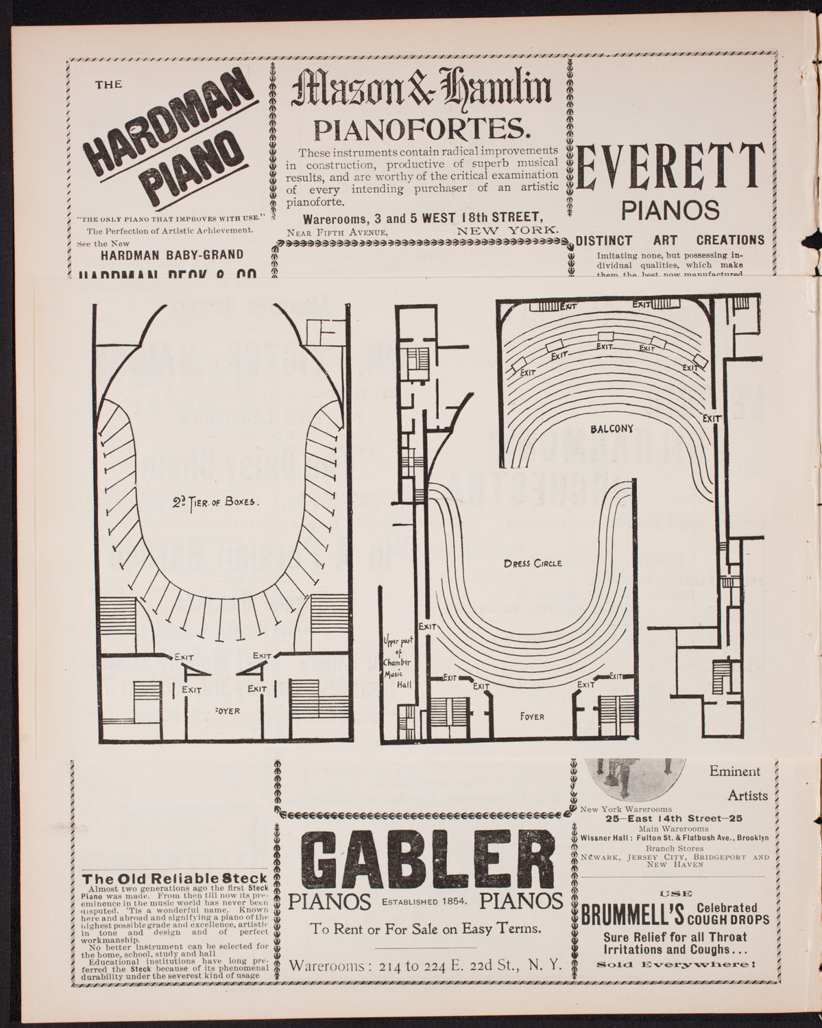 Oratorio Society of New York, December 27, 1900, program page 8