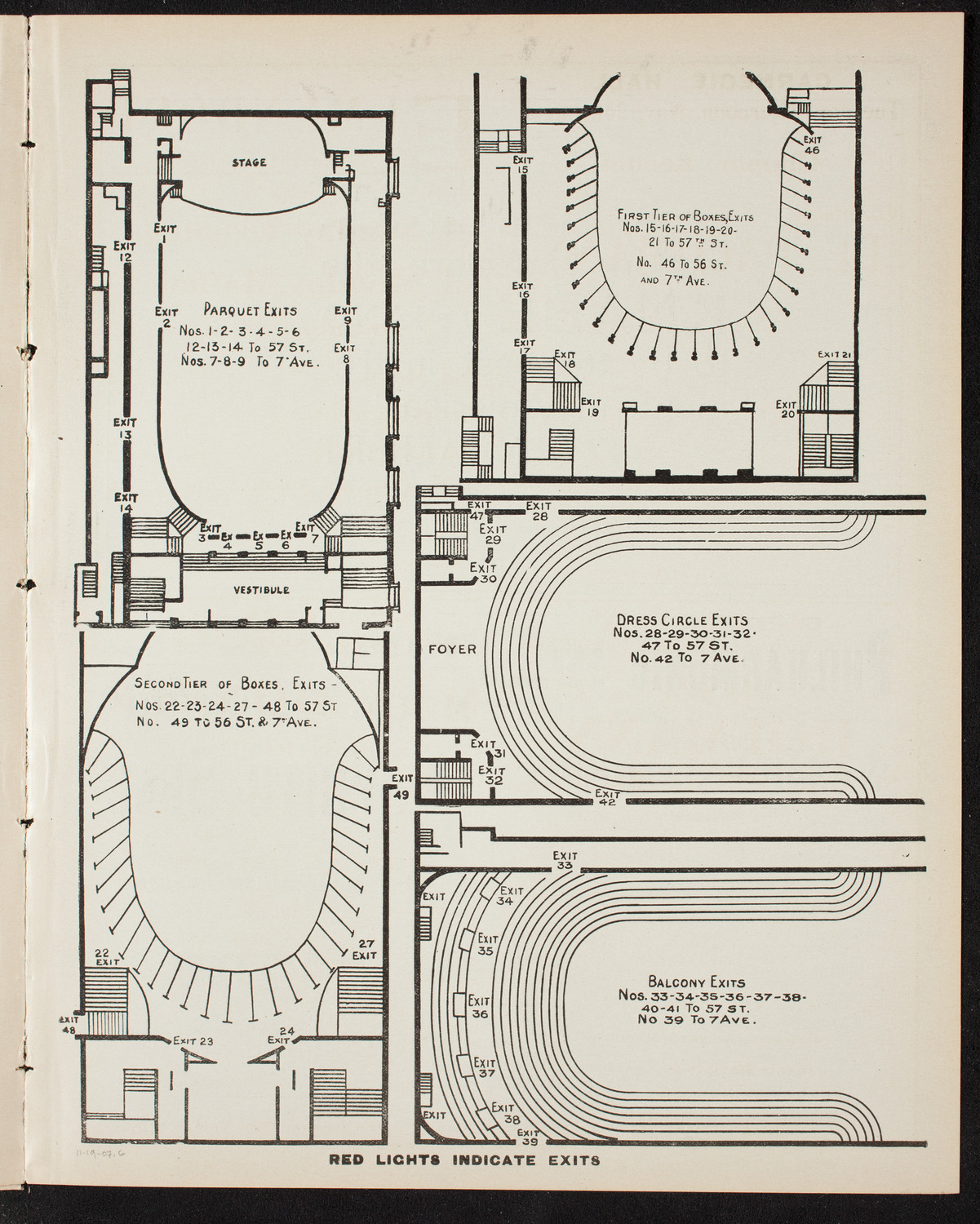 Vladimir de Pachmann, Piano, November 19, 1907, program page 11