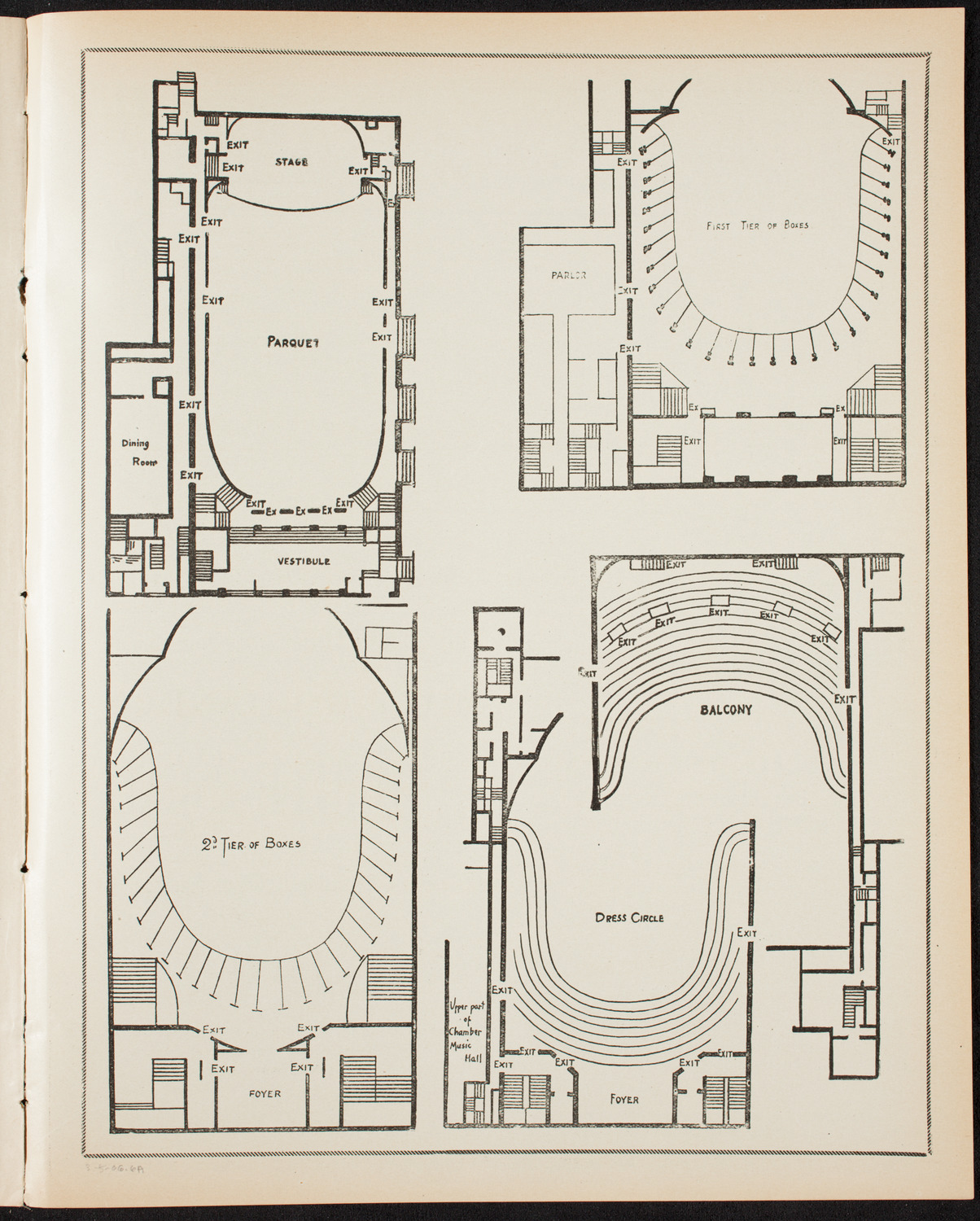 Elmendorf Lecture: The Rhine, March 5, 1906, program page 11