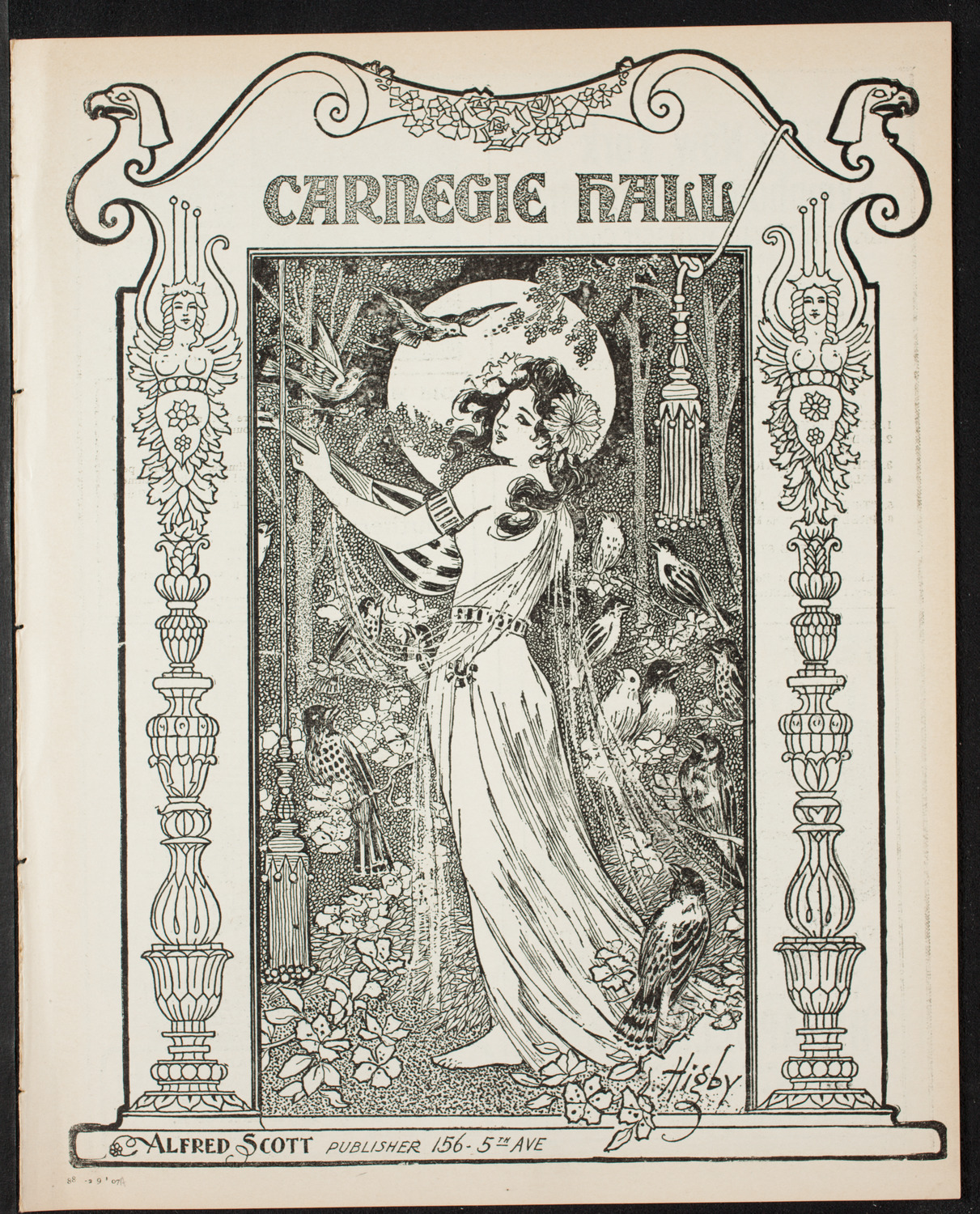 Symphony Concert for Young People, February 9, 1907, program page 1