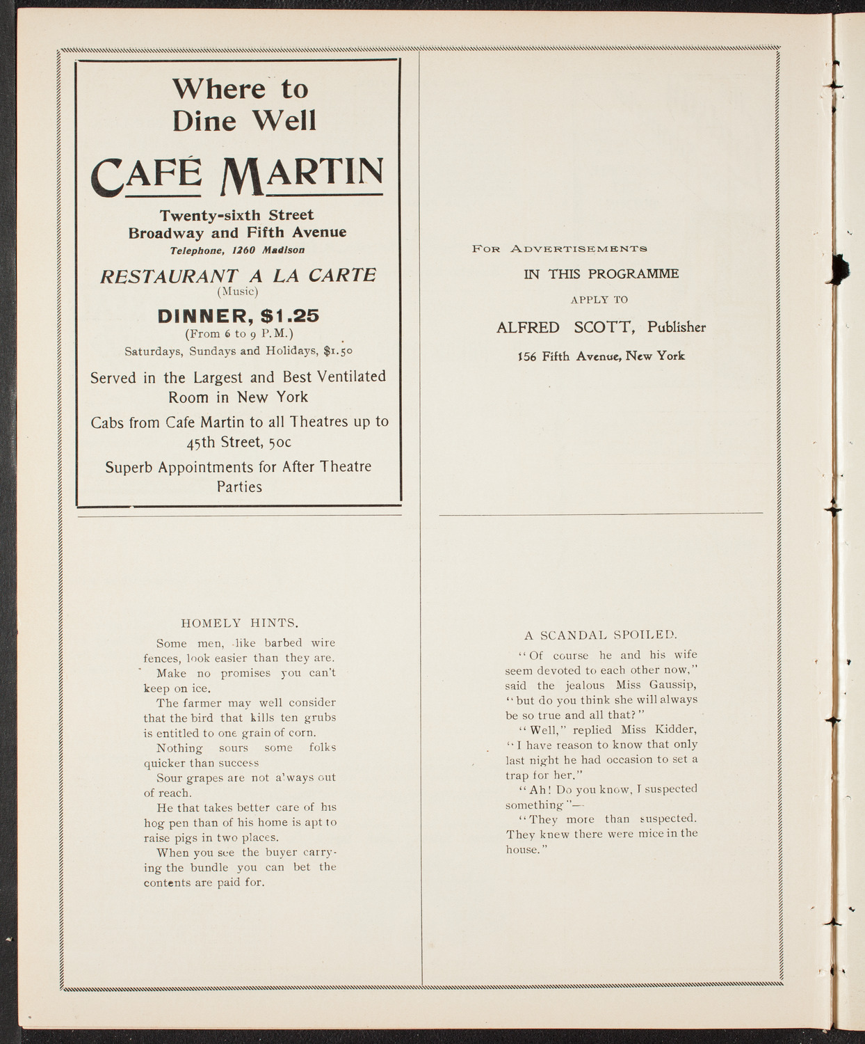 Graduation: New York Law School, June 16, 1904, program page 10