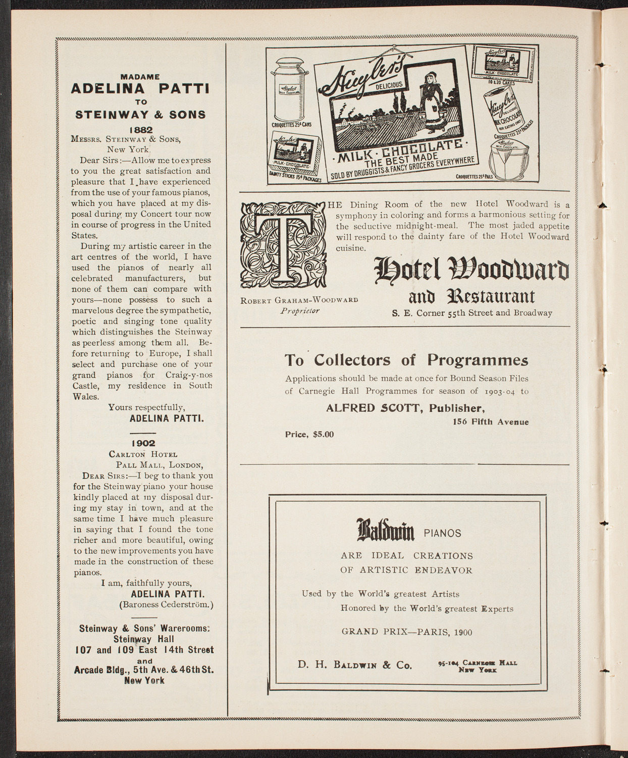 Lecture by Burton Holmes, March 27, 1904, program page 4
