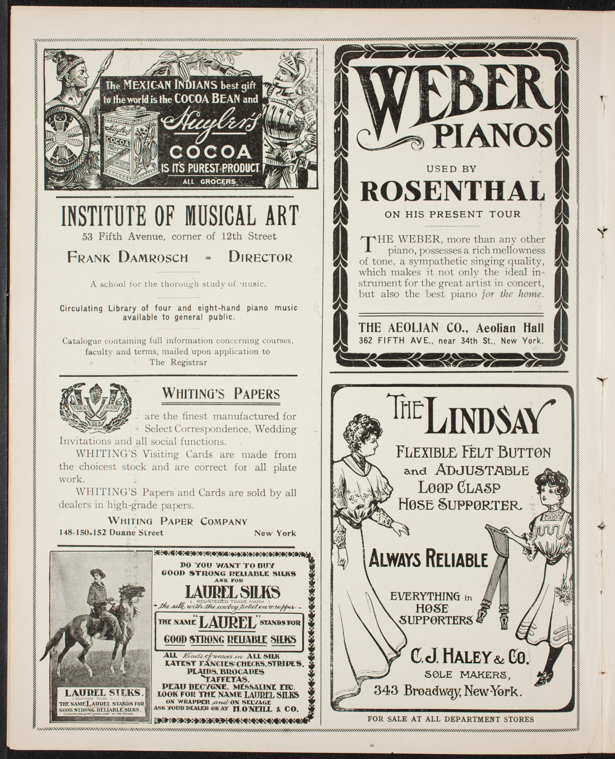 Russian Symphony Society of New York, December 20, 1906, program page 6