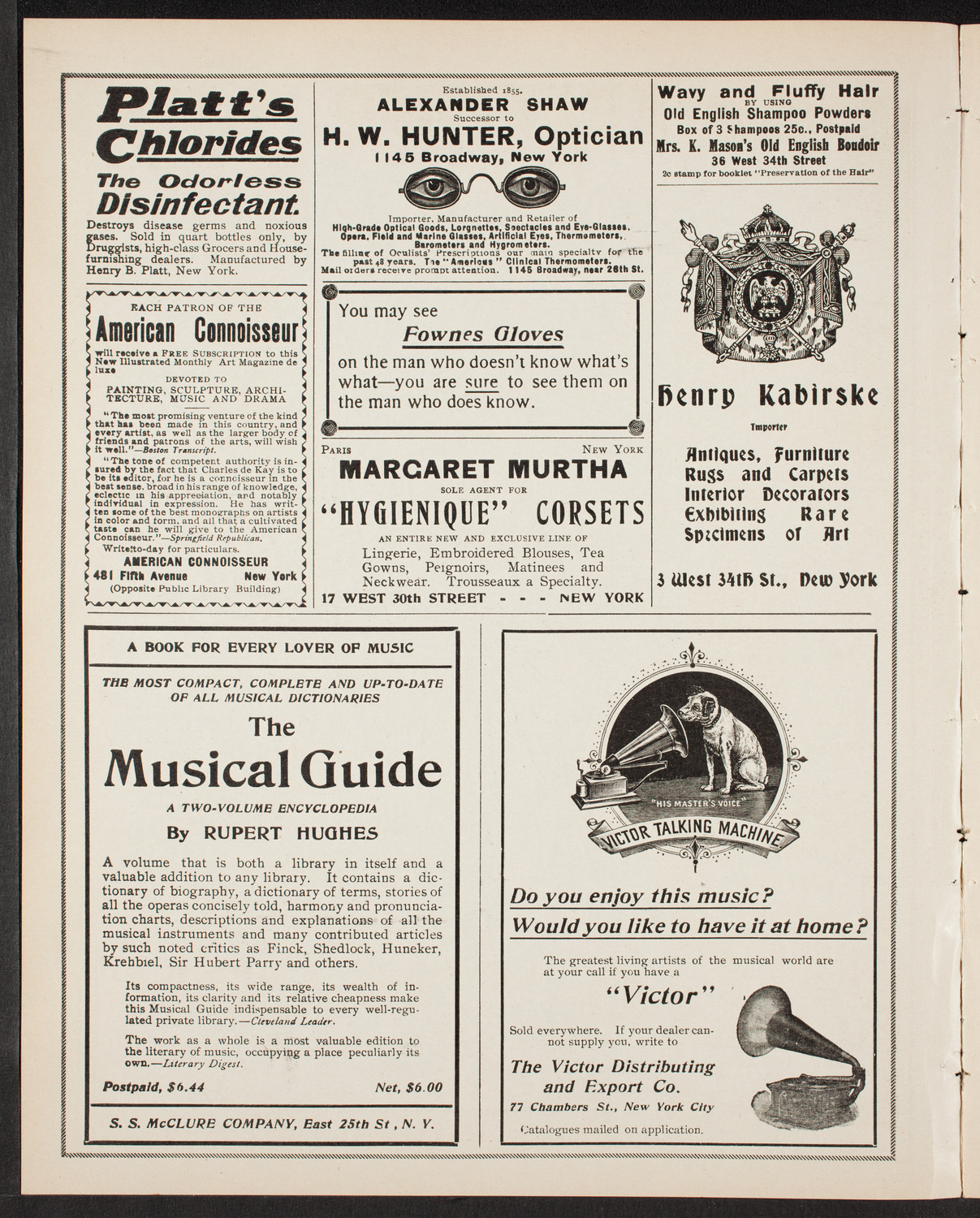 Lecture by Rev. John P. Chidwick, December 20, 1903, program page 2