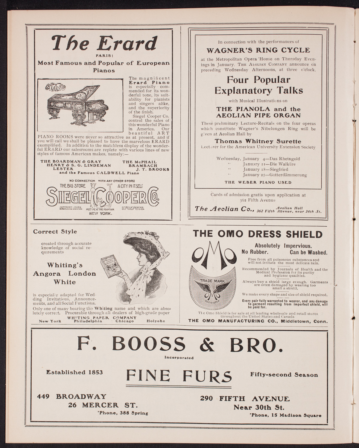 Symphony Concert for Young People, January 7, 1905, program page 6