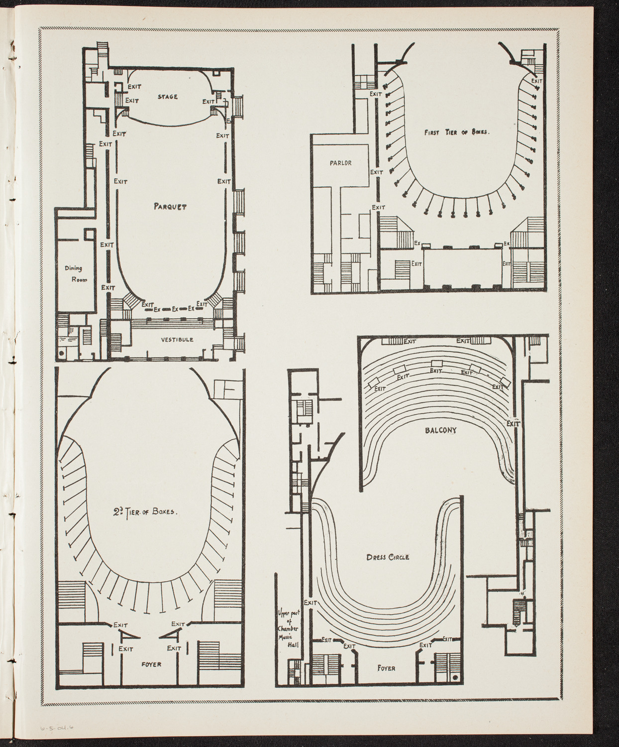 Foresters of America Memorial Services, June 5, 1904, program page 11