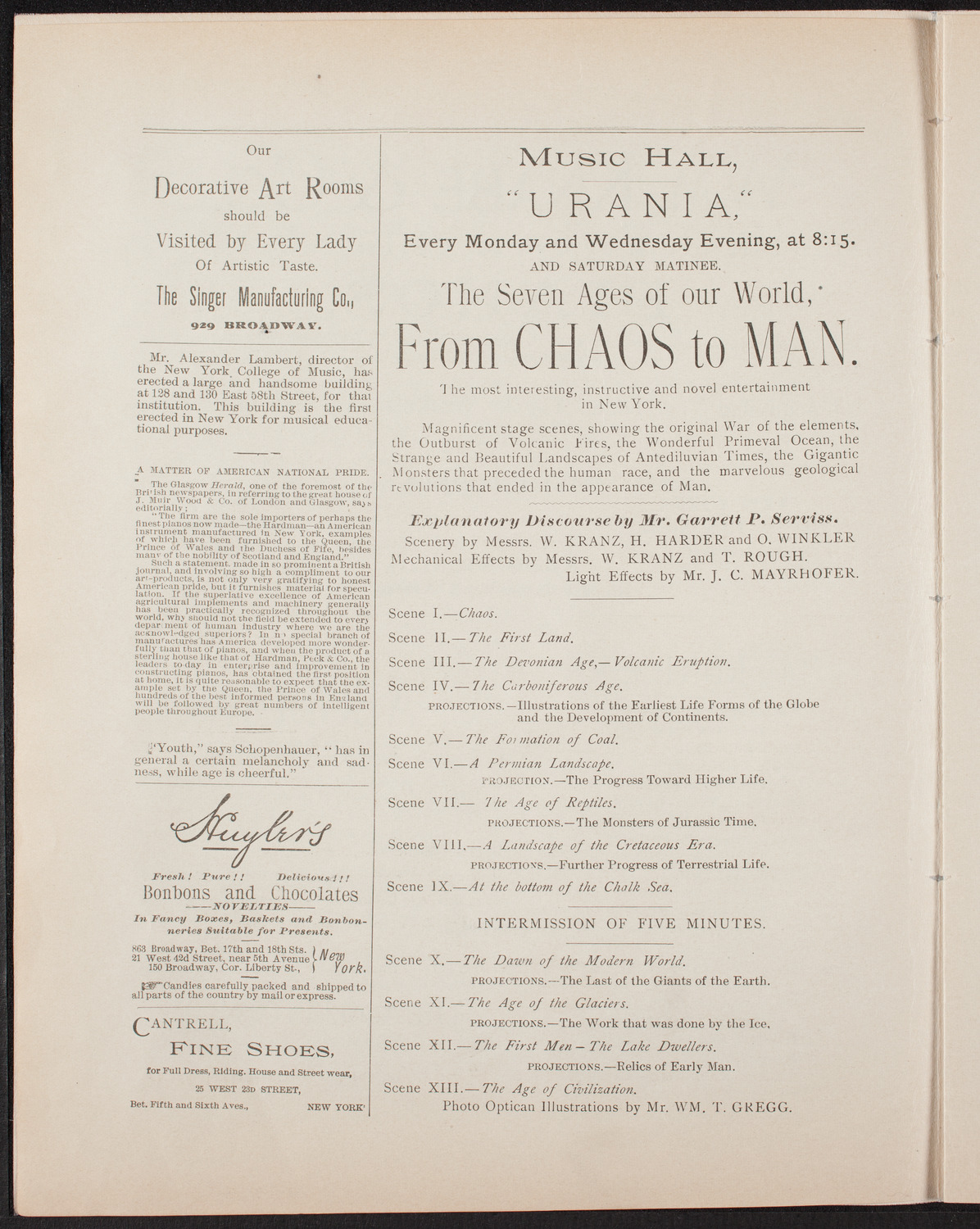 Our Quartette, April 26, 1892, program page 4