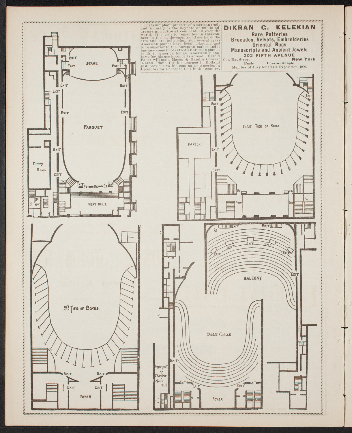 Oratorio Society of New York, December 28, 1901, program page 4