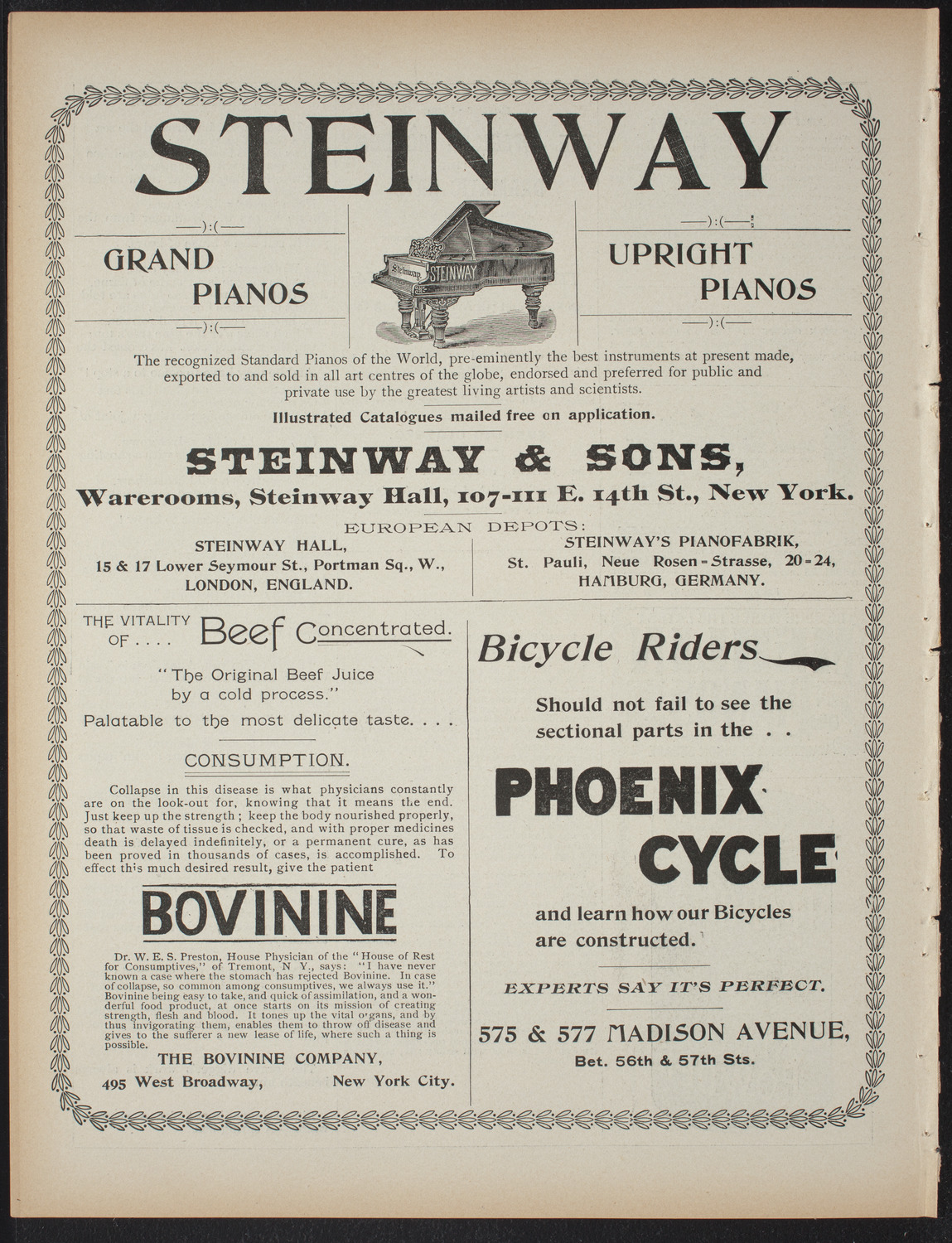 Amherst College Musical Association: Glee, Banjo, and Mandolin Clubs, April 5, 1897, program page 8
