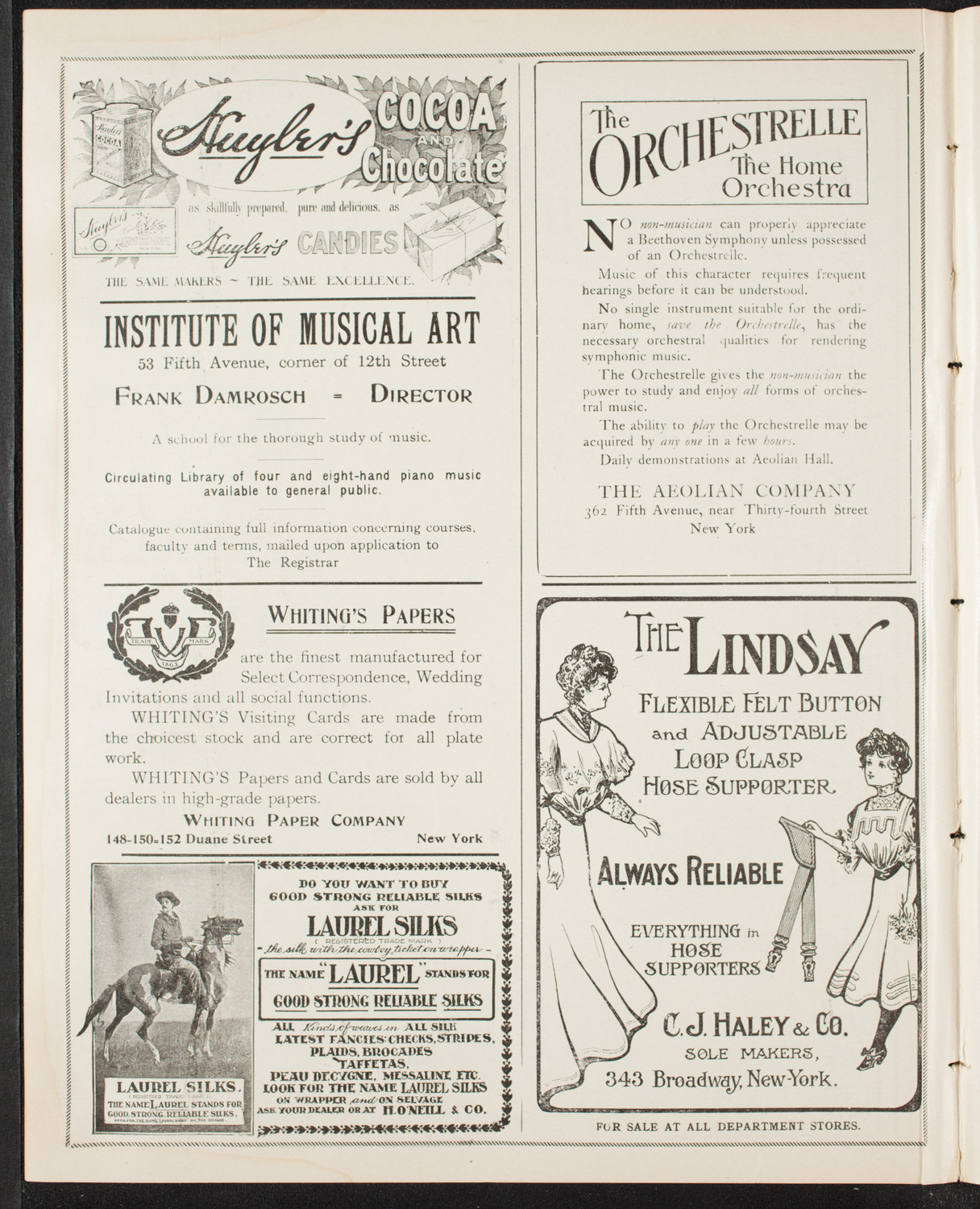 National Arbitration and Peace Congress, April 16, 1907, program page 6