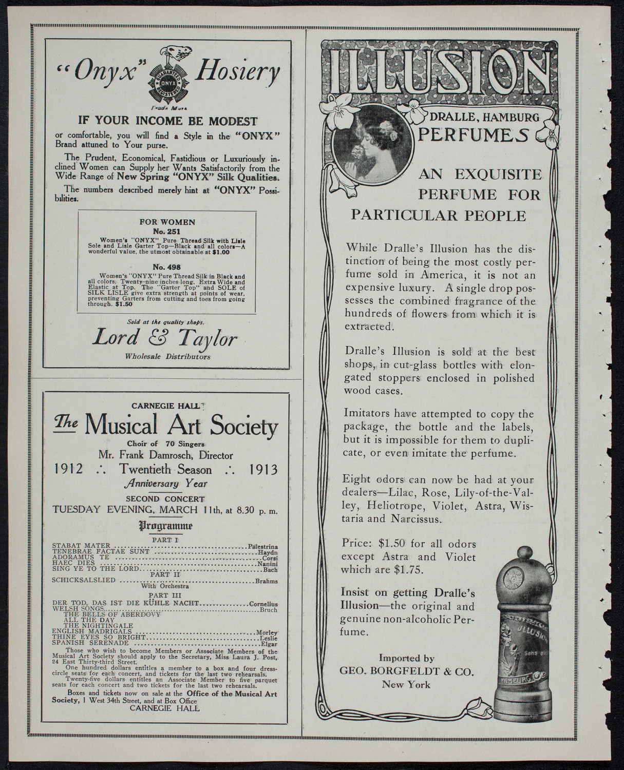 Boston Symphony Orchestra, February 22, 1913, program page 8