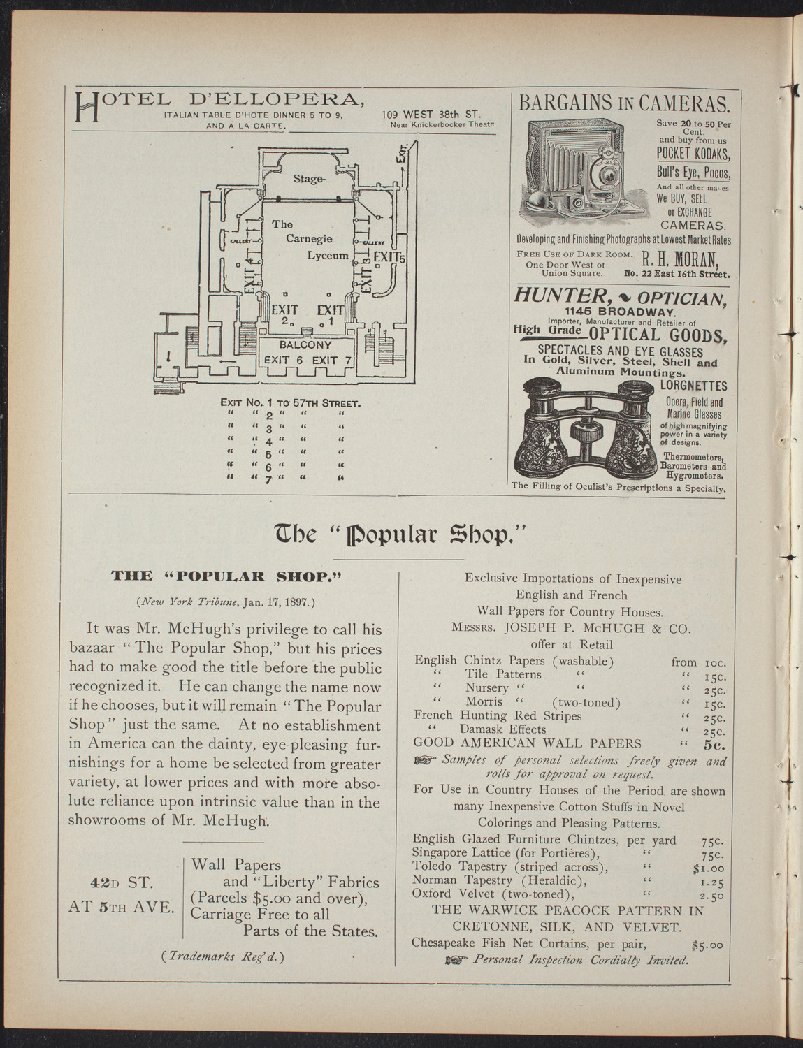 Jonnie Juniors (Washington Mask and Wig Club), April 29, 1897, program page 6