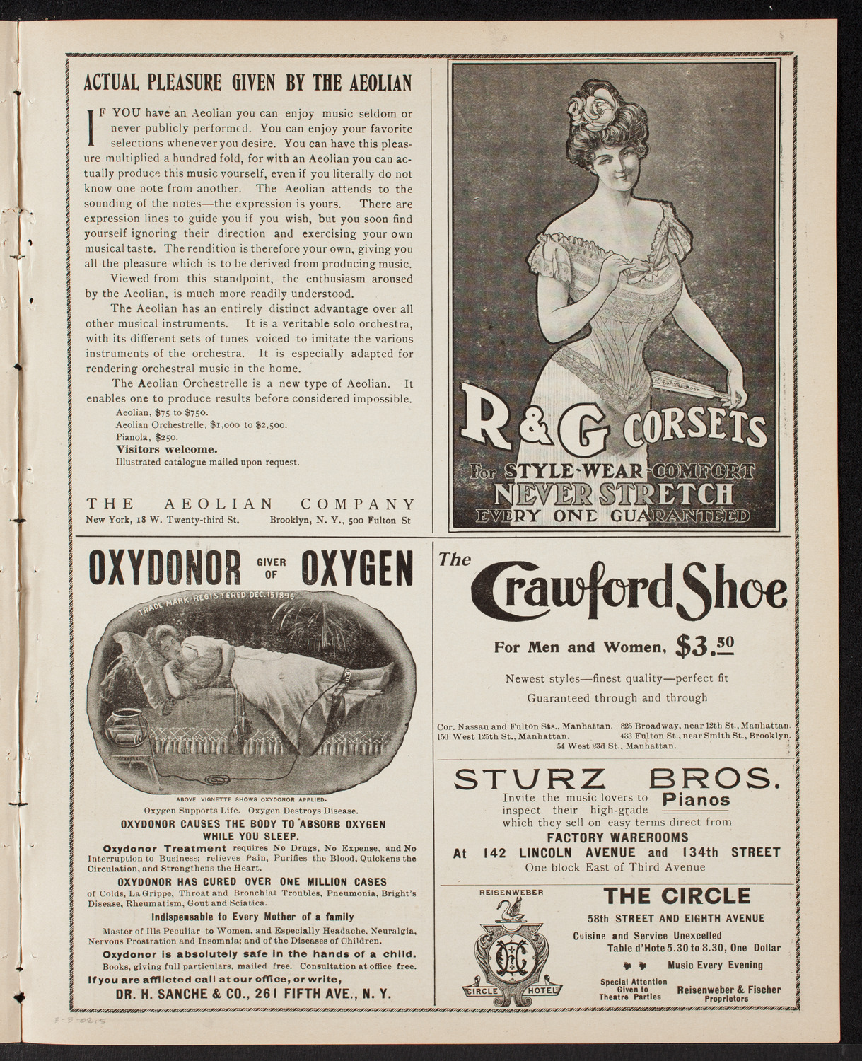 Charity Concert by Orchestra of the Second Imperial Sailors' Division, March 3, 1902, program page 9