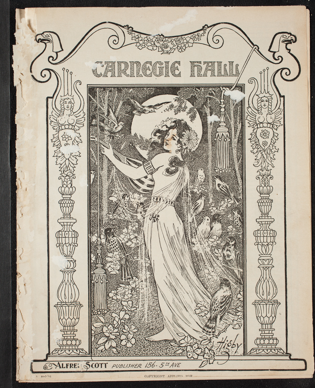 Metropolitan Street Railway Association Meeting and Vaudeville Program, October 7, 1905, program page 1