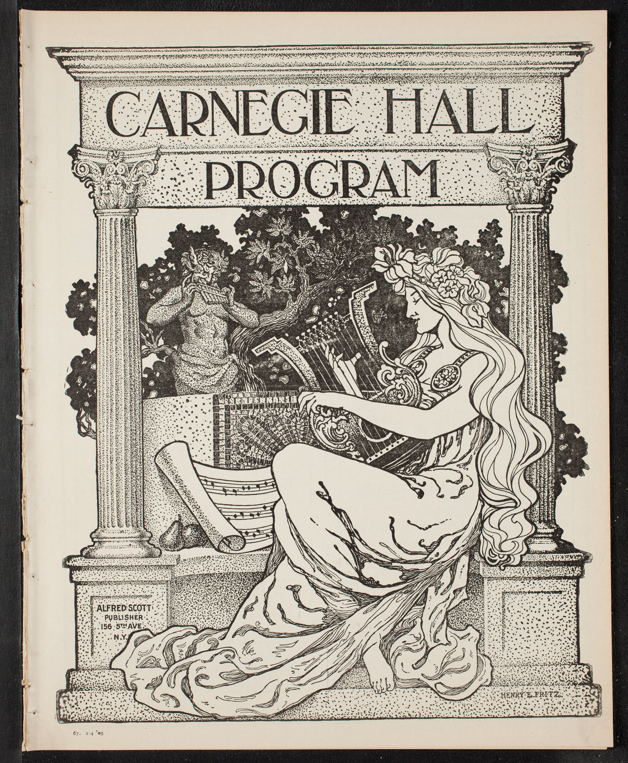 Symphony Concert for Young People, February 4, 1905, program page 1