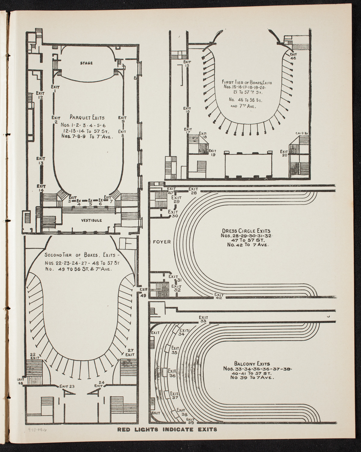 The Civic Forum, April 22, 1908, program page 11