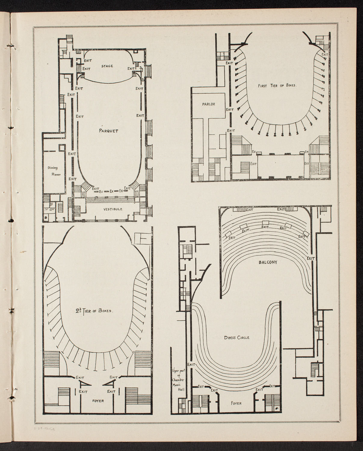New York Symphony Orchestra, November 29, 1903, program page 11