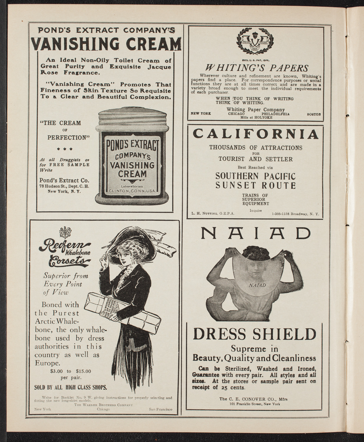 New York Philharmonic, April 1, 1910, program page 2