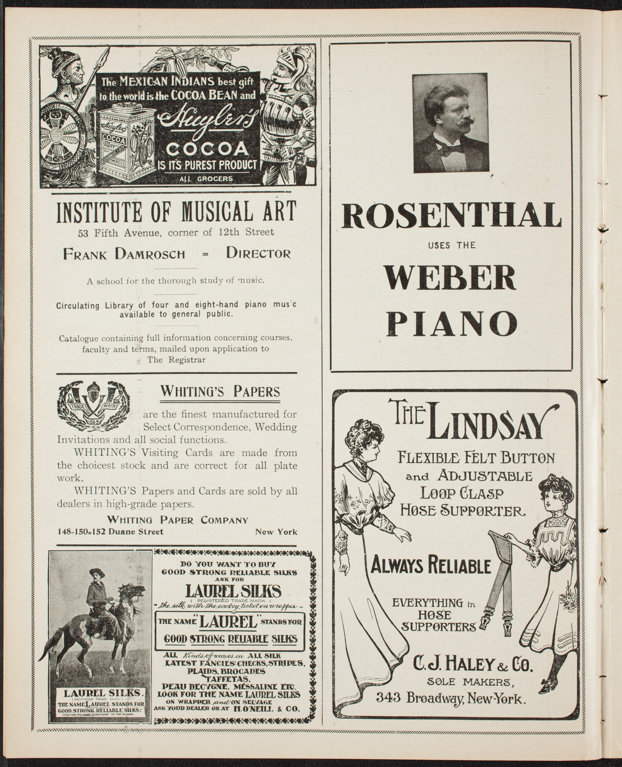 Boston Symphony Orchestra, December 6, 1906, program page 6