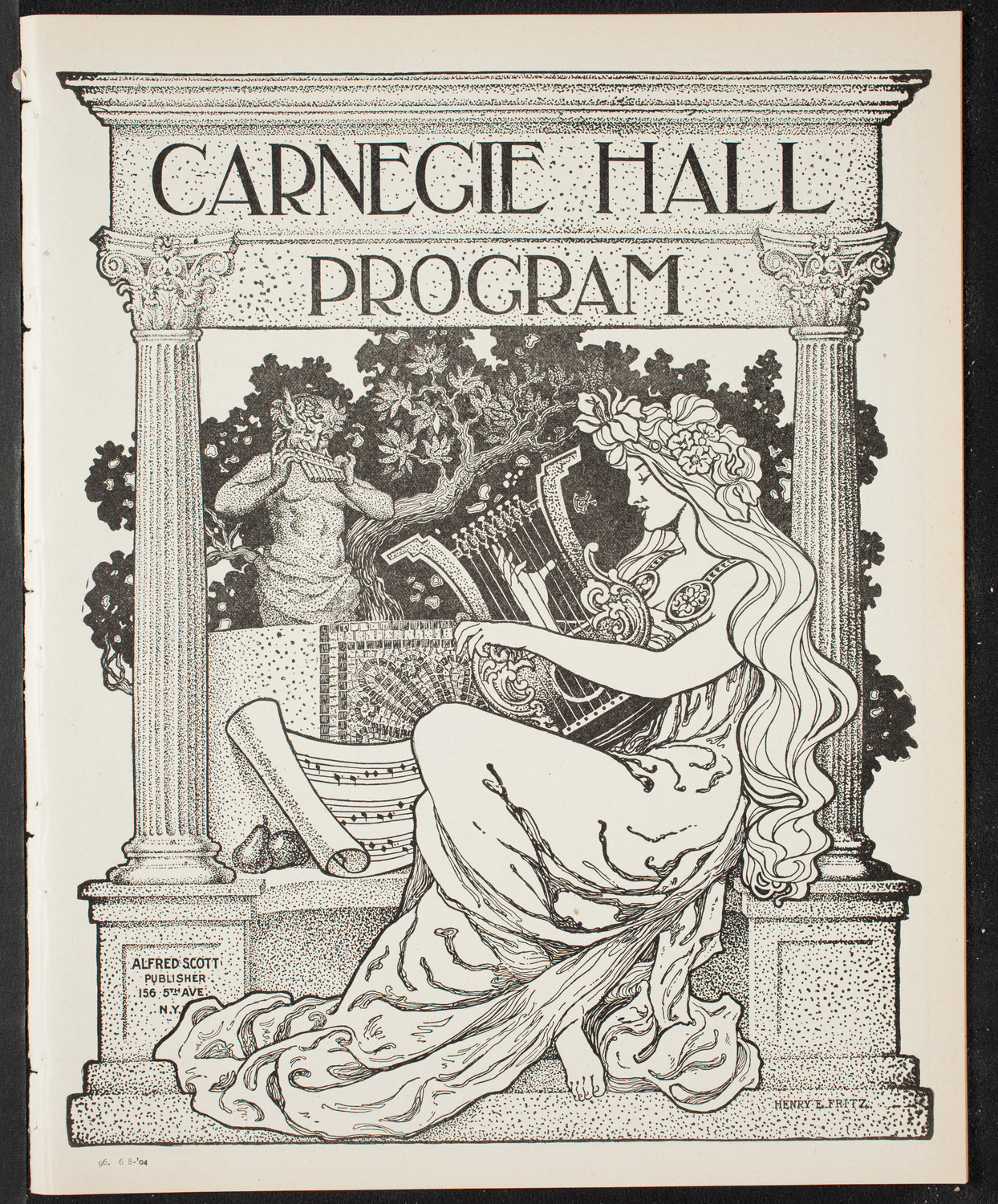 Graduation: Cornell University Medical College, June 8, 1904, program page 1