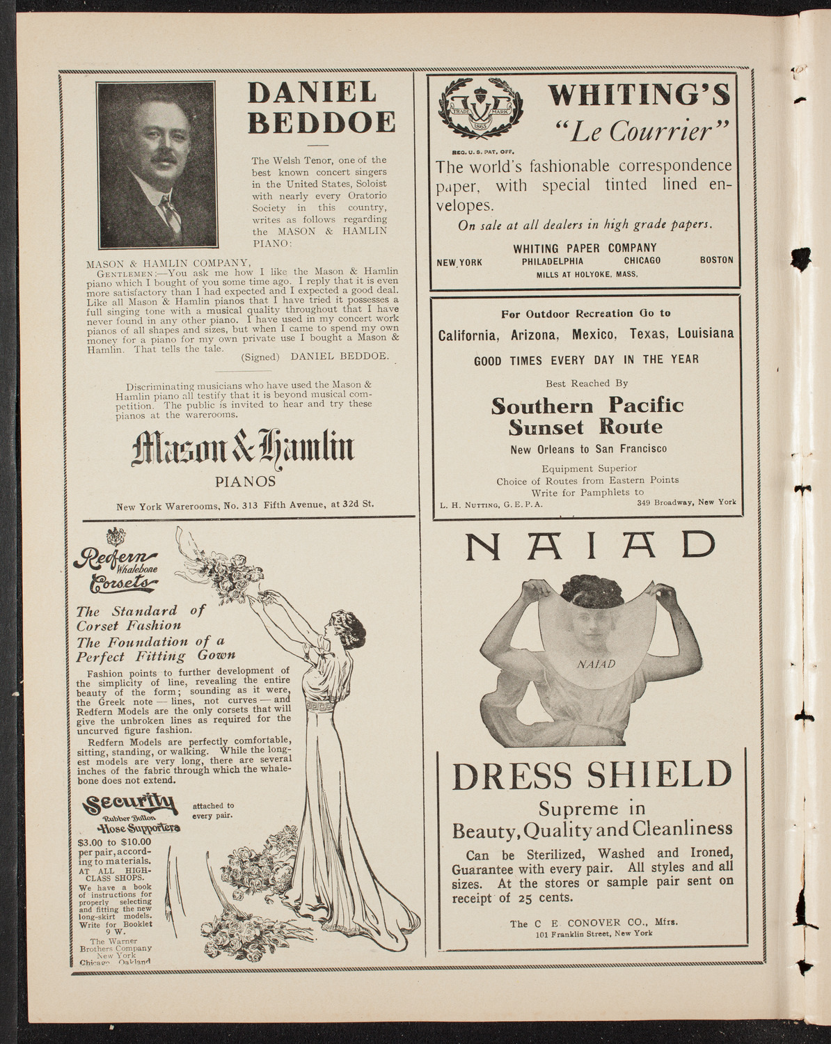 Grand Army of the Republic Memorial Day Exercises, May 31, 1909, program page 2