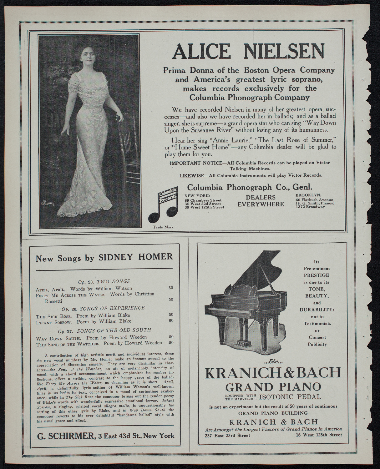 Burton Holmes Travelogue: Panama, January 20, 1913, program page 6