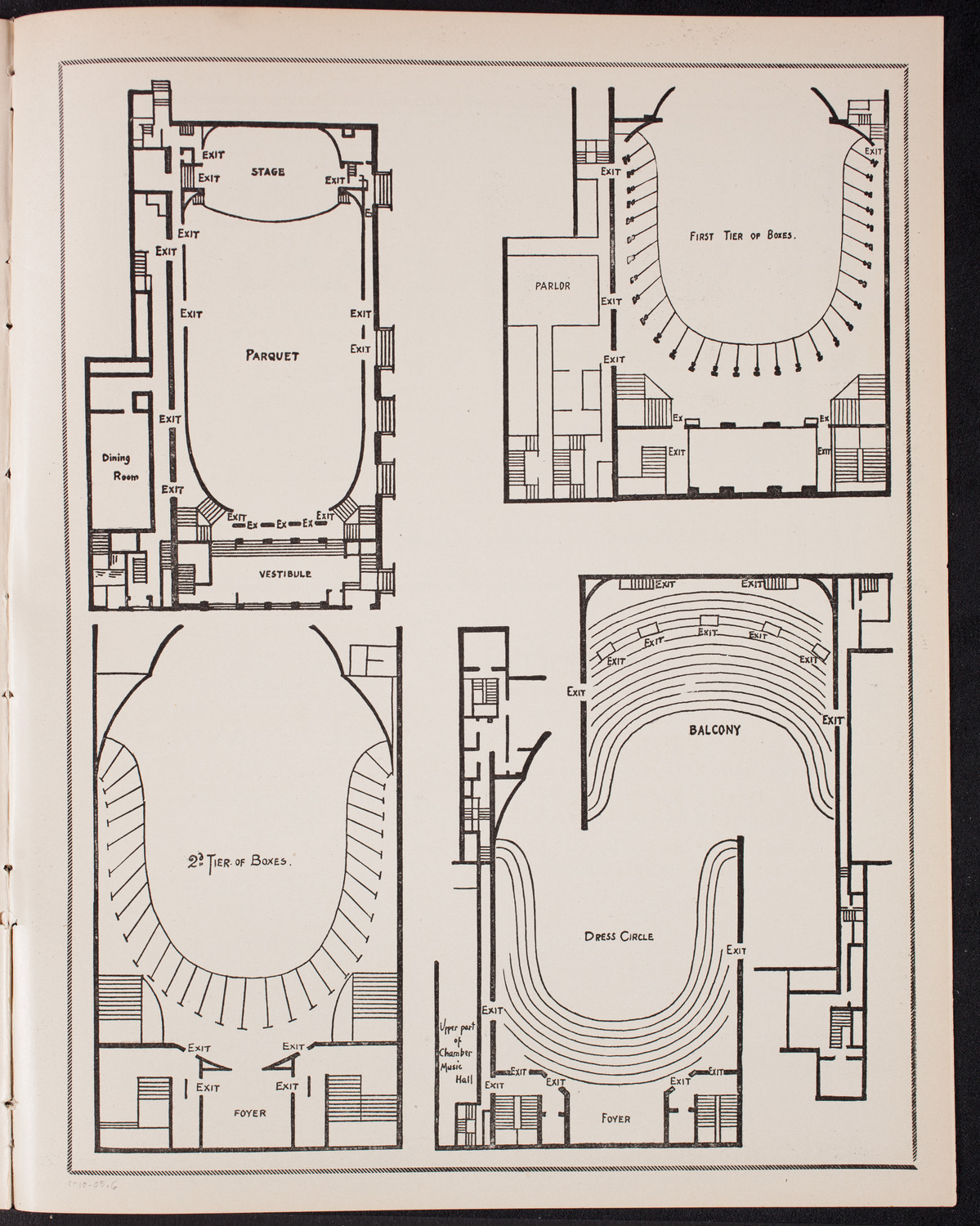 Franz von Vecsey, Violin, January 10, 1905, program page 11