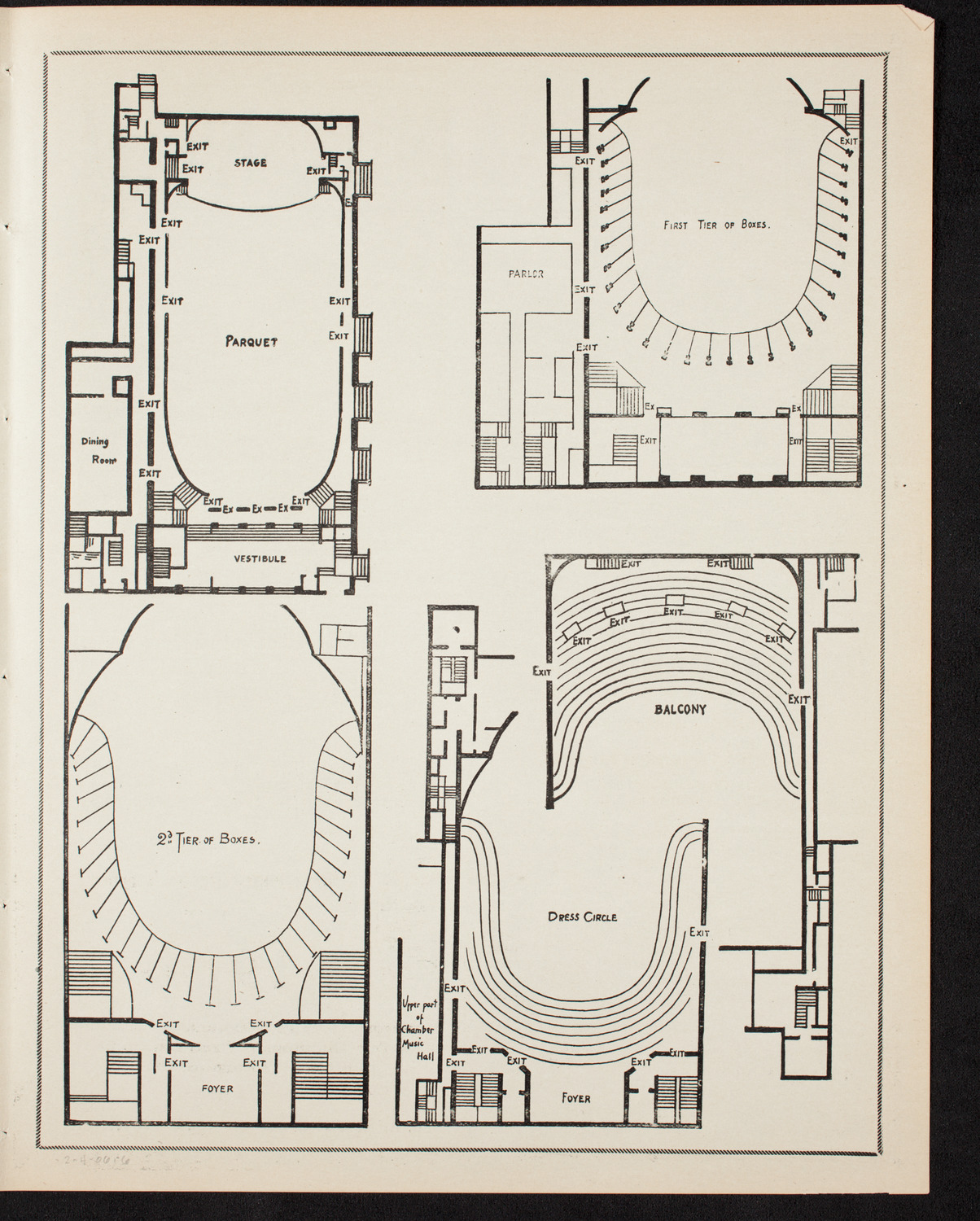 New York Symphony Orchestra, February 4, 1906, program page 11