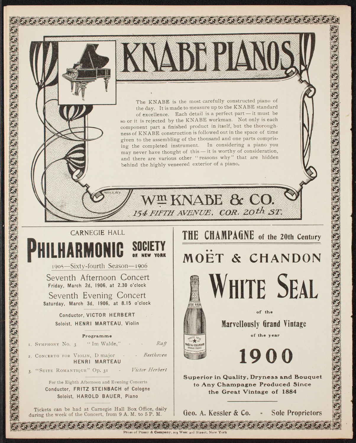 Elmendorf Lecture: Quaint Holland, February 26, 1906, program page 12