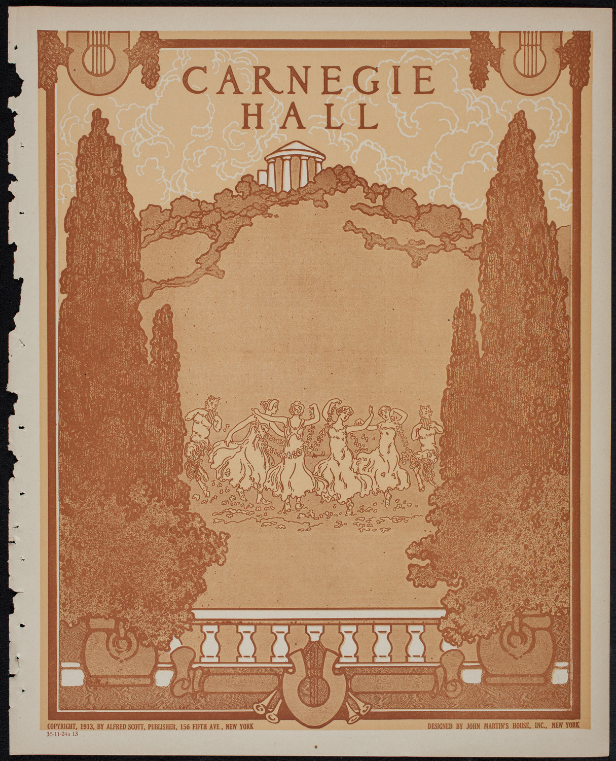 Elmendorf Lecture: Java, November 24, 1913, program page 1