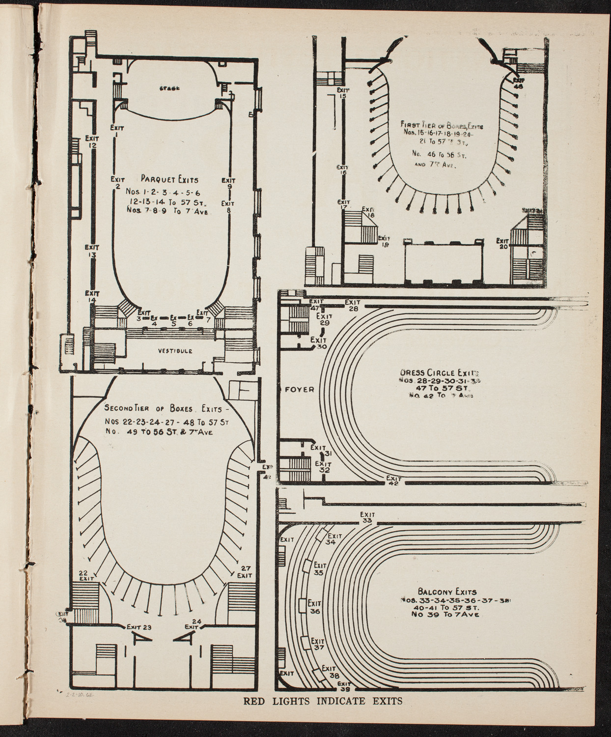 Golden Jubliee of The Paulist Fathers, February 2, 1910, program page 11