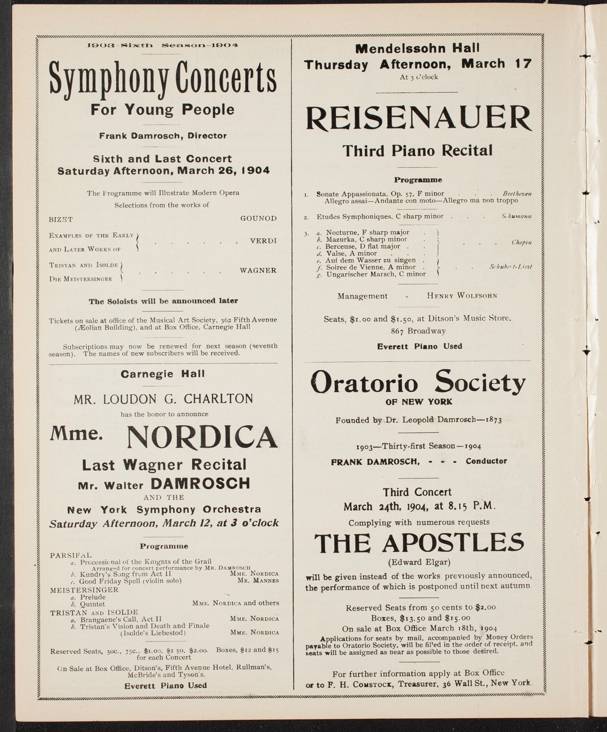 Burton Holmes Travelogue: Moscow: The Heart of Russia, March 6, 1904, program page 8