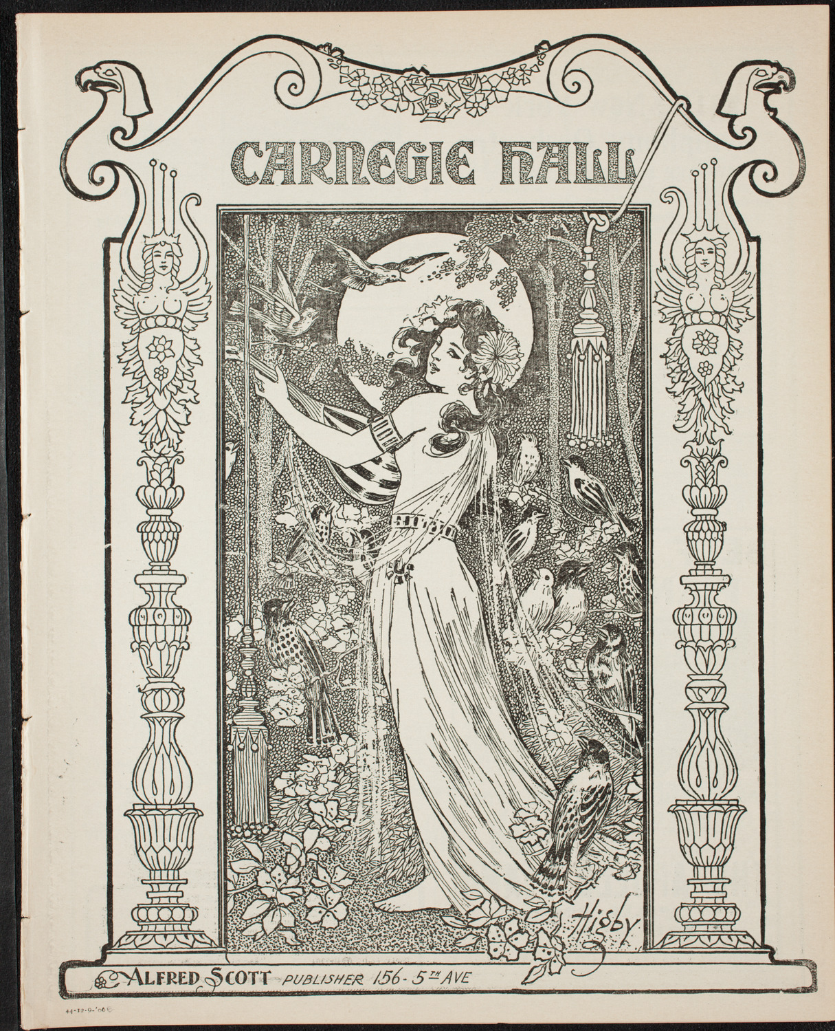 Elmendorf Lecture: Southern Italy, December 9, 1906, program page 1