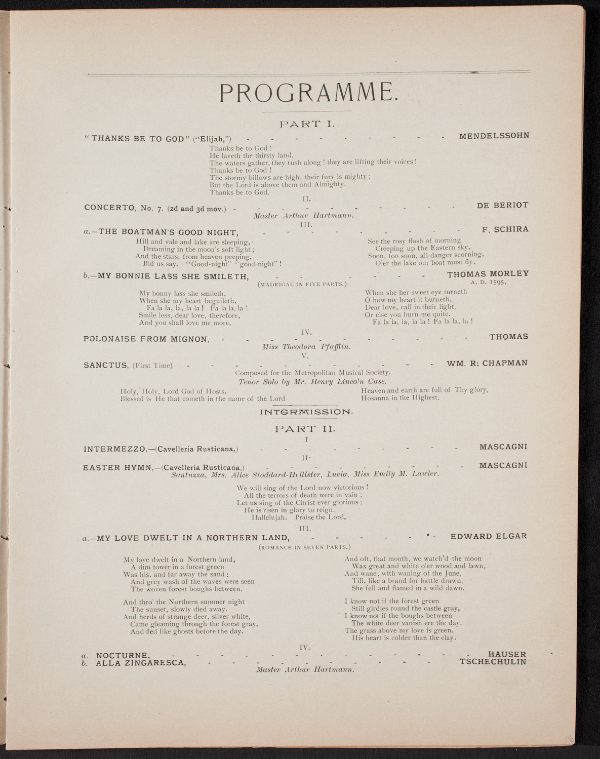 Metropolitan Musical Society, April 26, 1892, program page 7