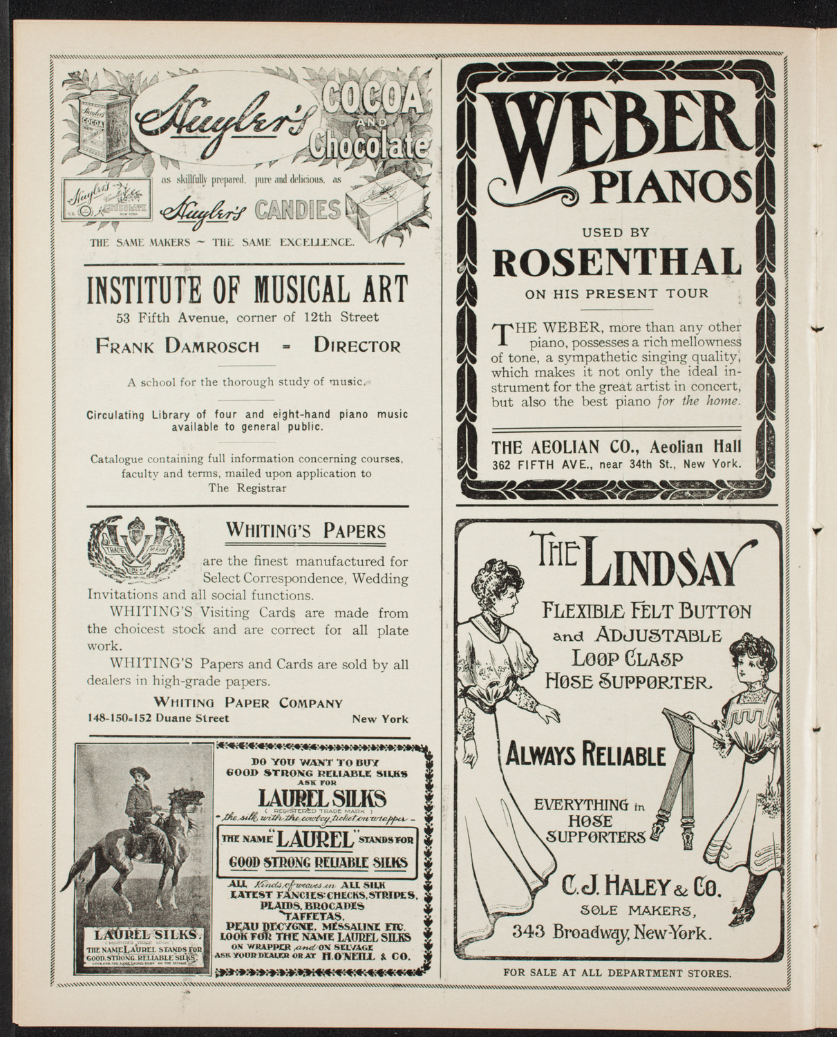 Russian Symphony Society of New York, February 7, 1907, program page 6