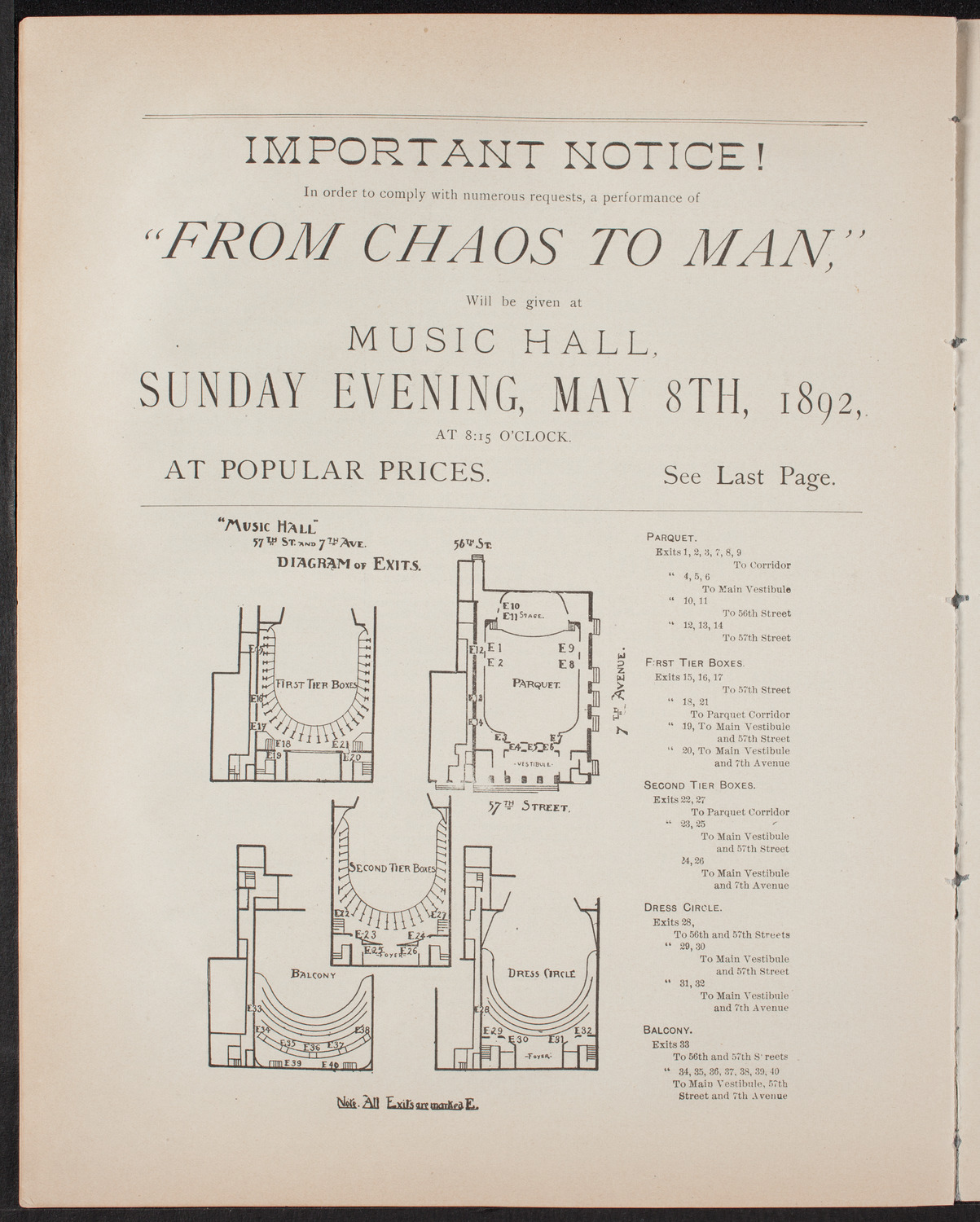 Oratorio Society of New York: Handel Festival, April 30, 1892, program page 10