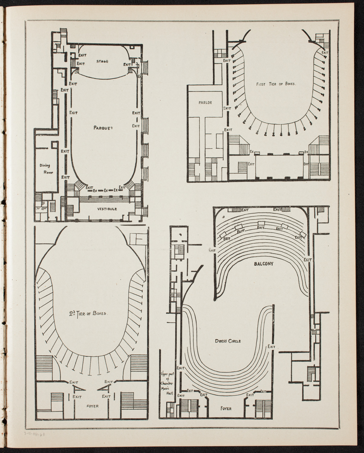 Josef Lhévinne, Piano, March 11, 1906, program page 11