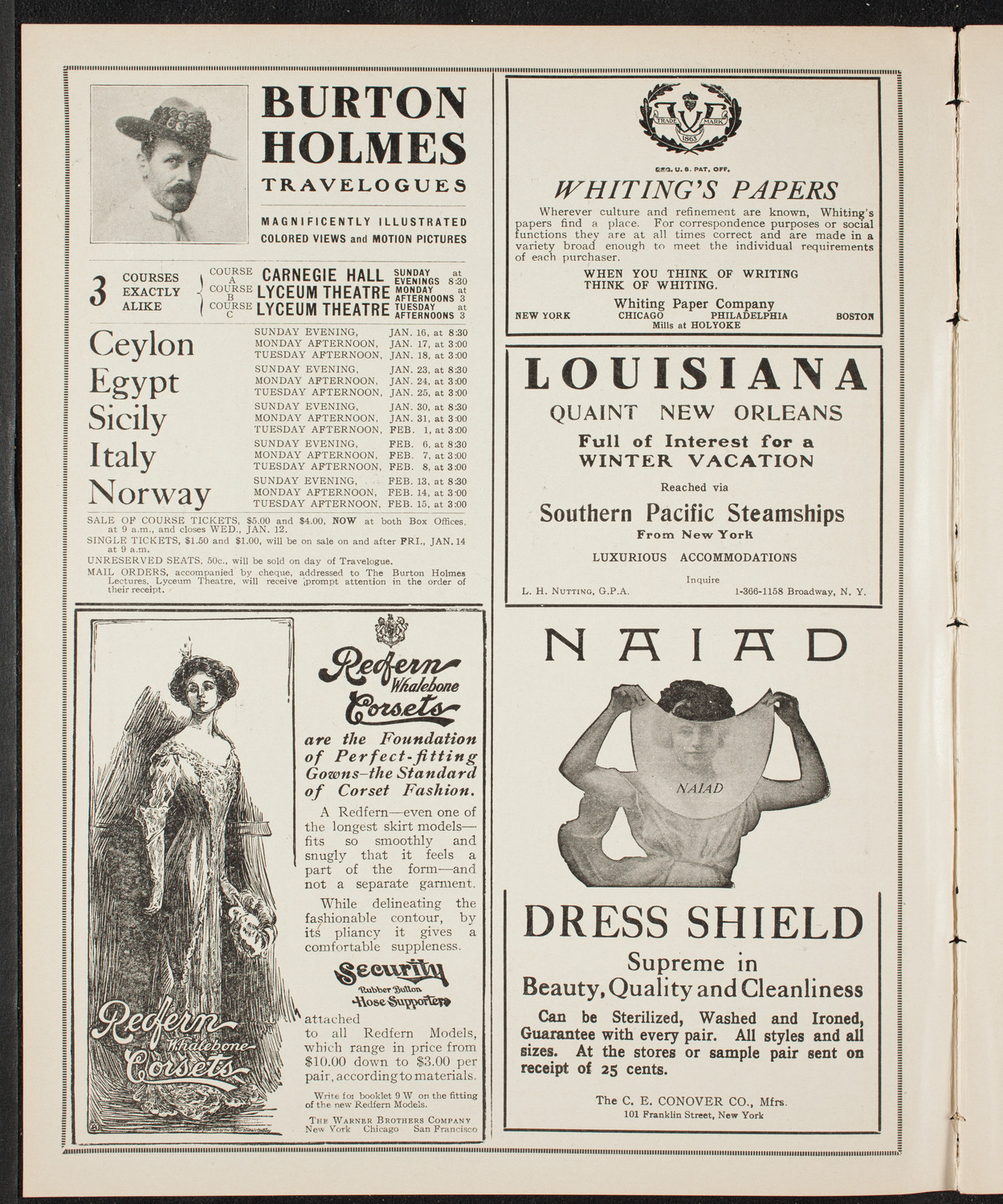 New York Philharmonic, January 14, 1910, program page 2