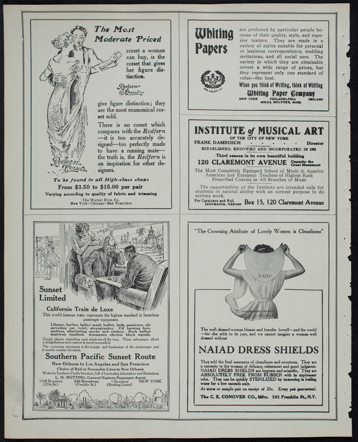 Volpe Symphony Society of New York, March 25, 1913, program page 2