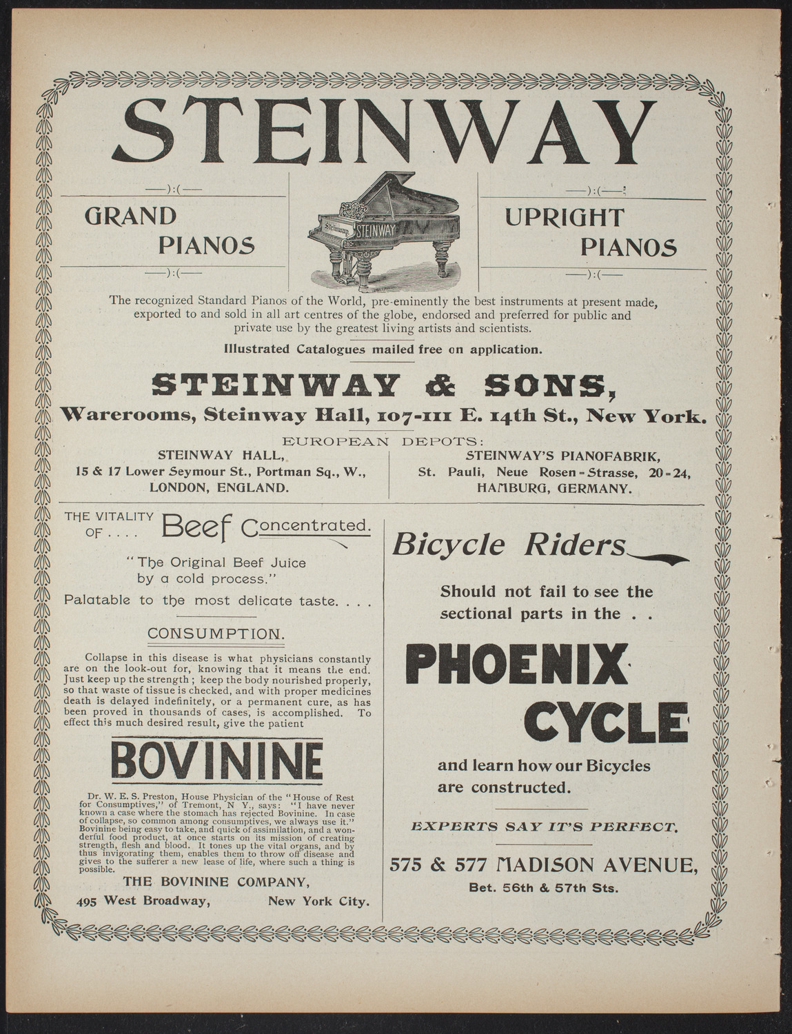 Lecture Series: Sociology in its Practical Aspects, February 24, 1897, program page 8