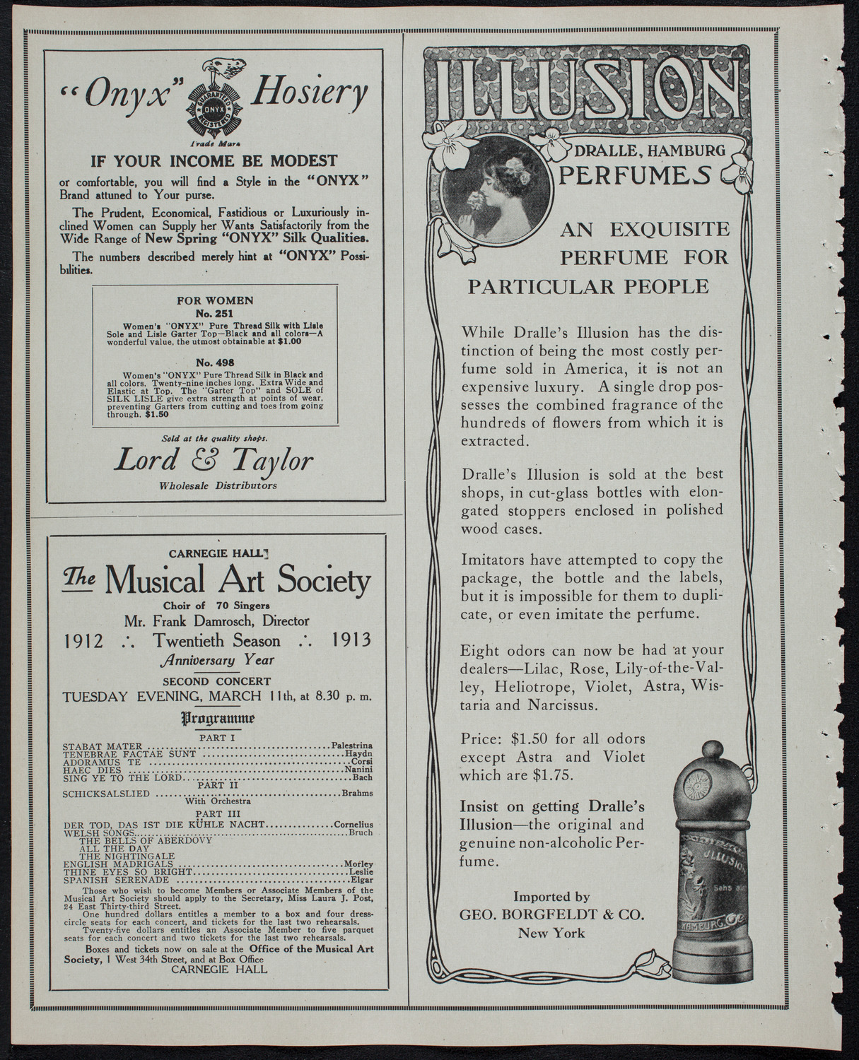 Boston Symphony Orchestra, February 20, 1913, program page 8