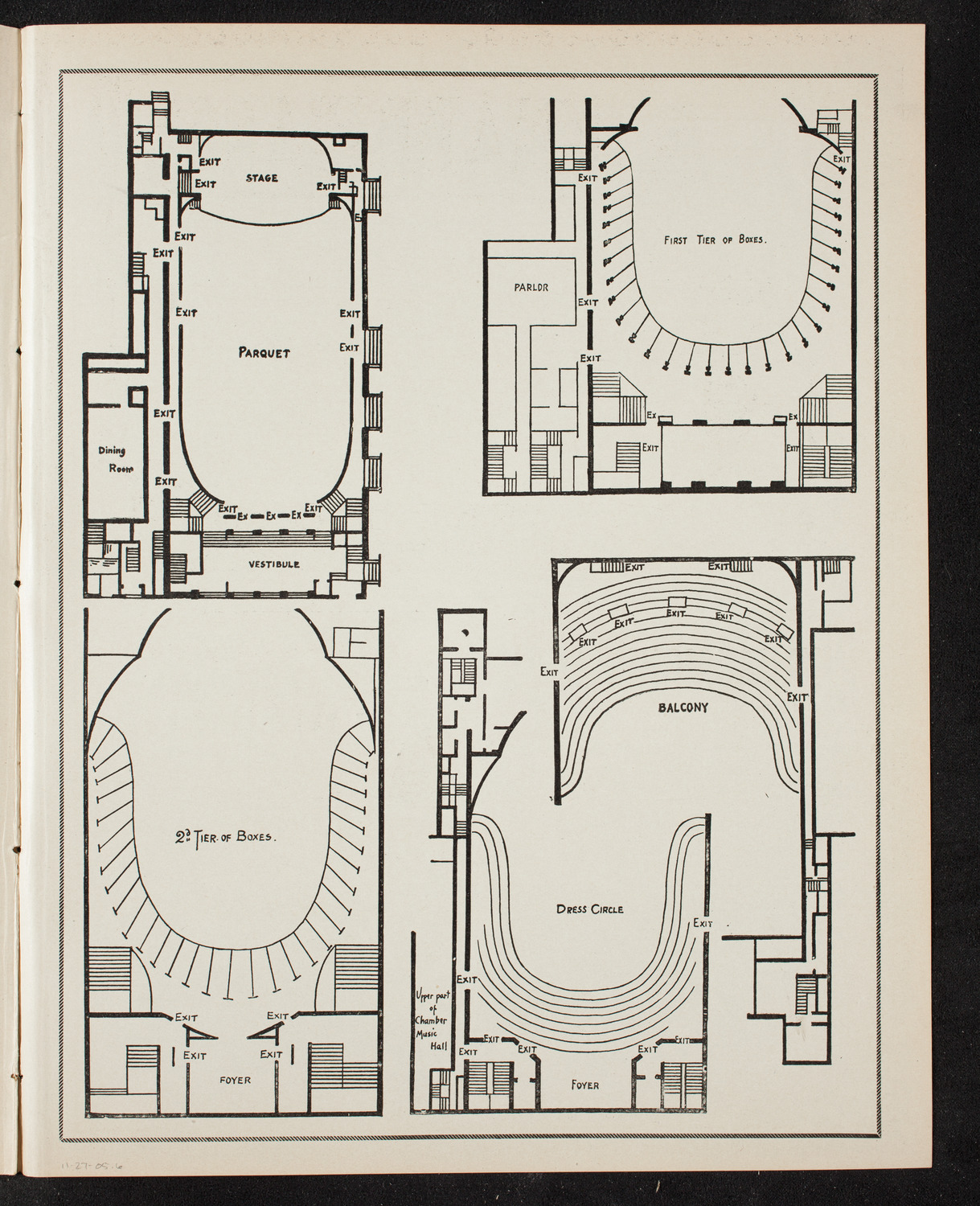 People's Symphony Concert, November 27, 1905, program page 11