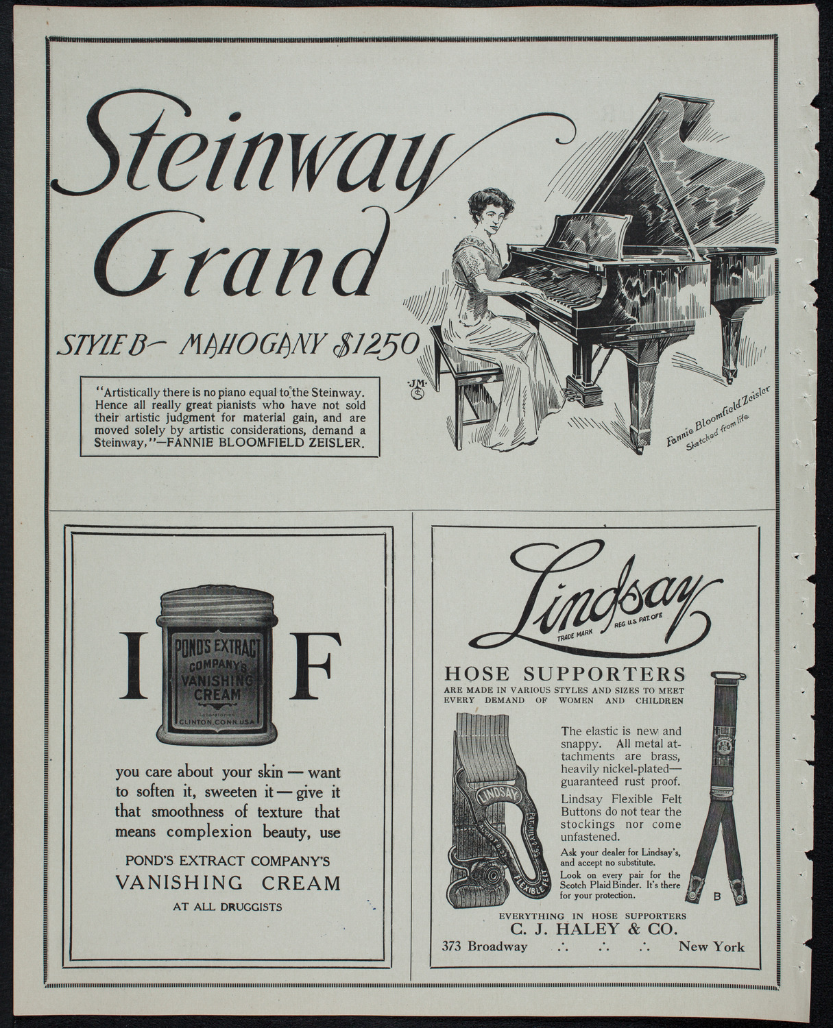 Russian Symphony Society of New York, April 24, 1913, program page 4