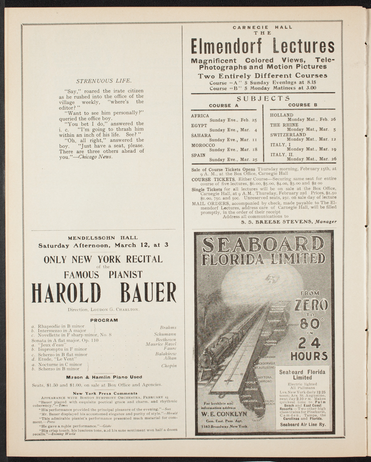 Symphony Concert for Young People, February 24, 1906, program page 10